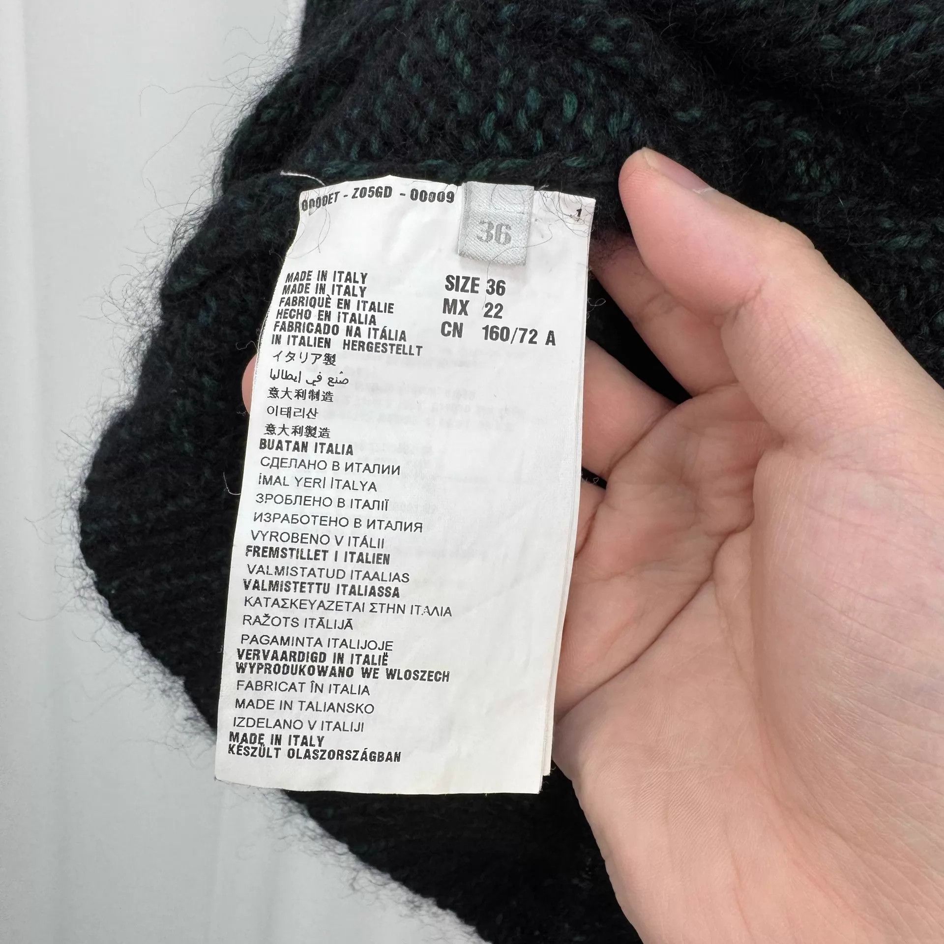 Miu Miu MIU MIU Women's Wool Blend Knit Cardigan 36 Size XS / US 0-2 / IT 36-38 - 6 Thumbnail