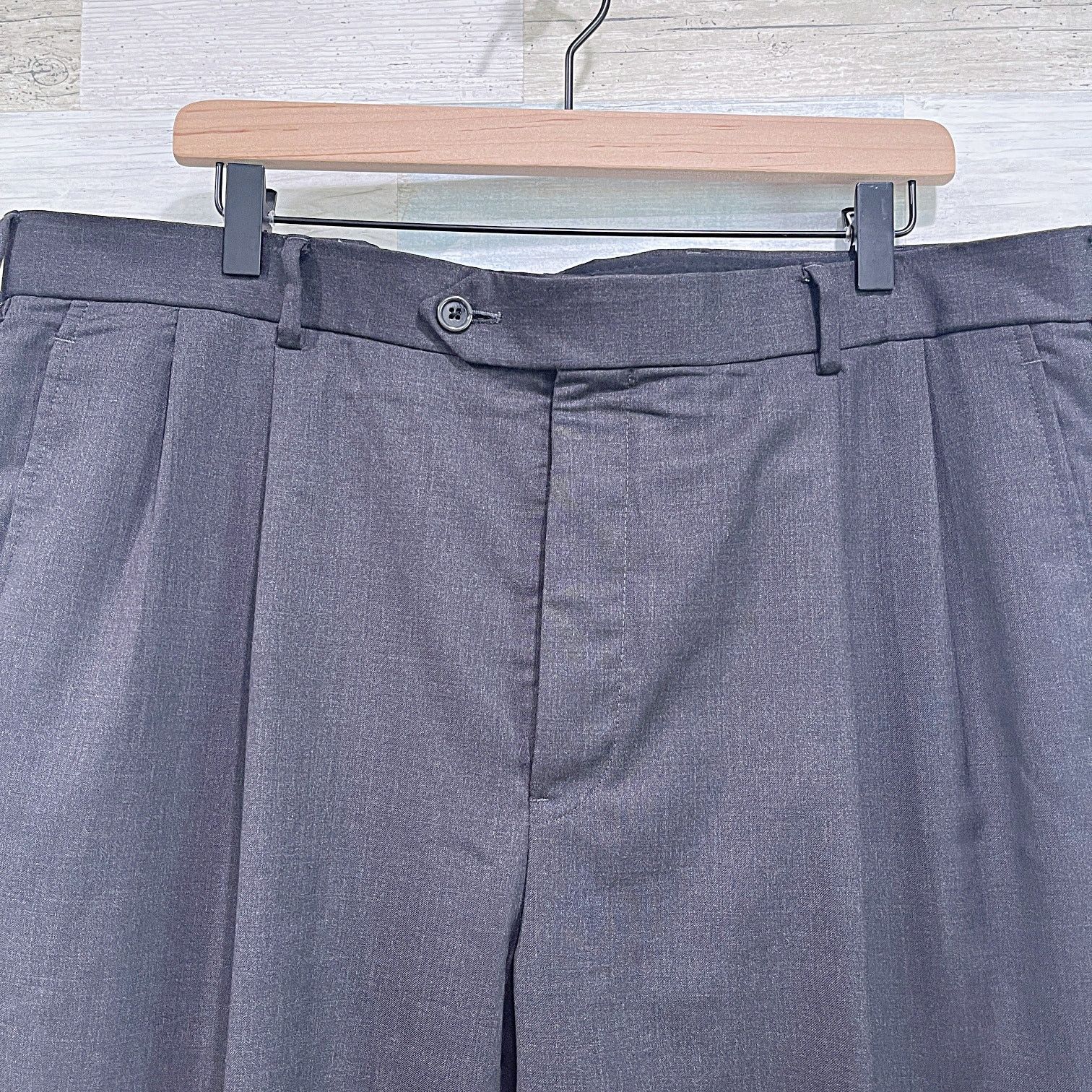 Brooks Brothers Brooks Brothers Madison Estrato Trabaldo Togna Suit Gray 44R Size 44R - 10 Thumbnail