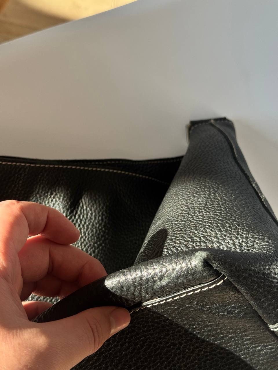 Jil Sander Jil Sander Nappa Leather Slouchy Hobo Bag Minimalist Luxury Size ONE SIZE - 6 Thumbnail