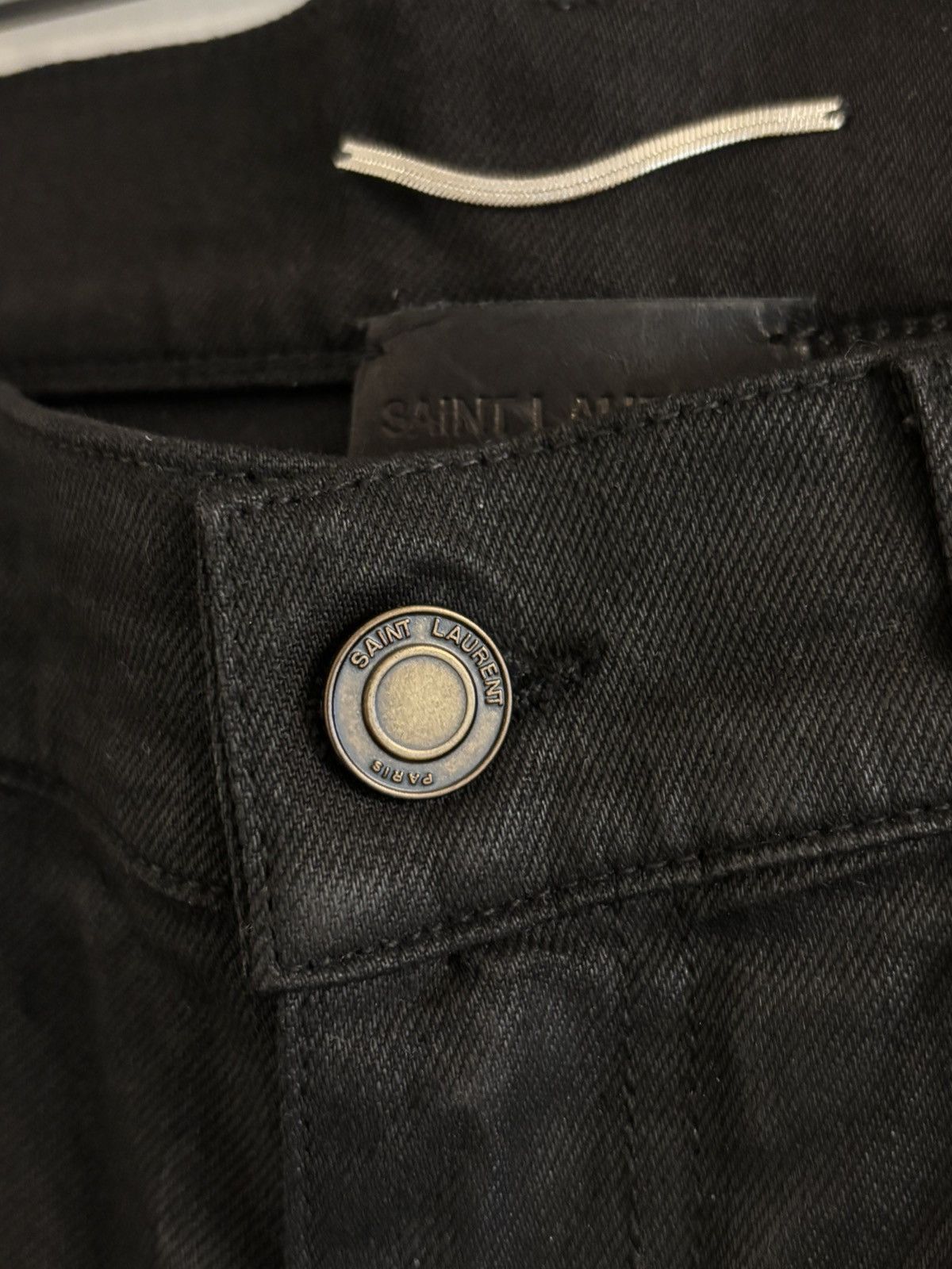 Saint Laurent Paris Saint Laurent Paris waxed jeans Size US 32 / EU 48 - 7 Thumbnail