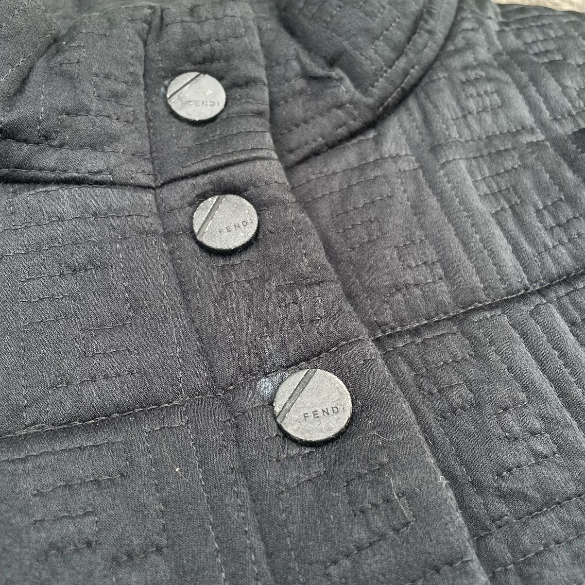 Fendi Vintage Fendi Quilted Monogram Puffer Jacket Size M / US 6-8 / IT 42-44 - 5 Thumbnail
