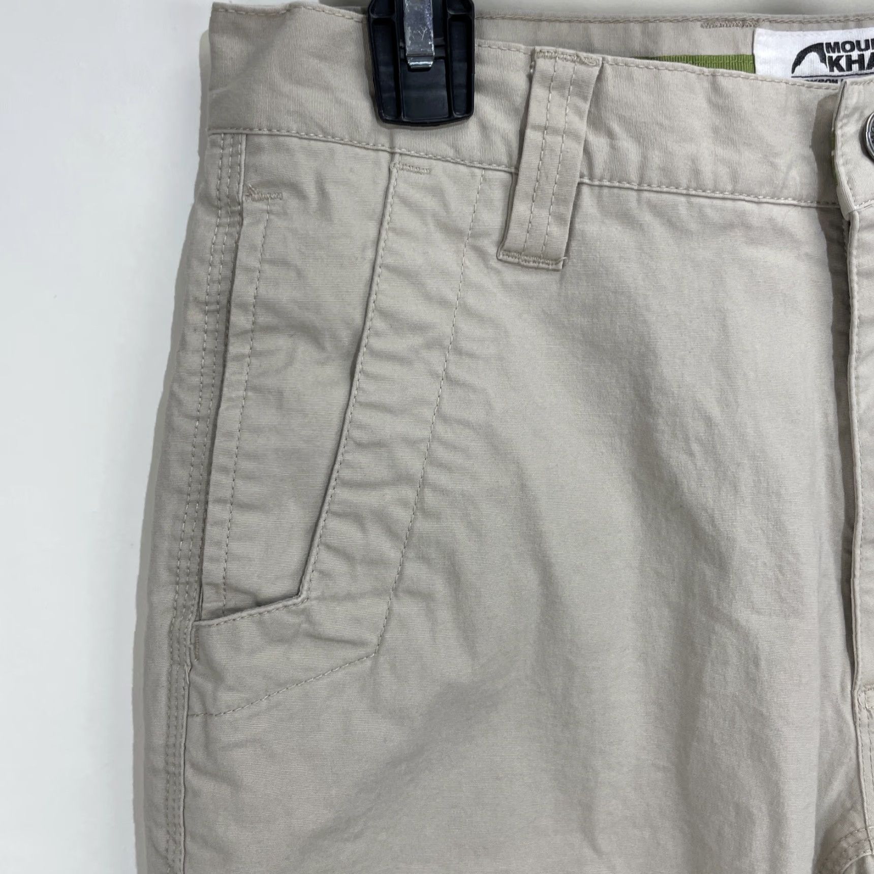 Mountain Khakis Mountain Khakis Pants Mens 30x30 Beige Relaxed Fit Chino Outdoors Hiking Comfort Season Breathable Logo 100% Cotton Size US 30 / EU 46 - 3 Thumbnail