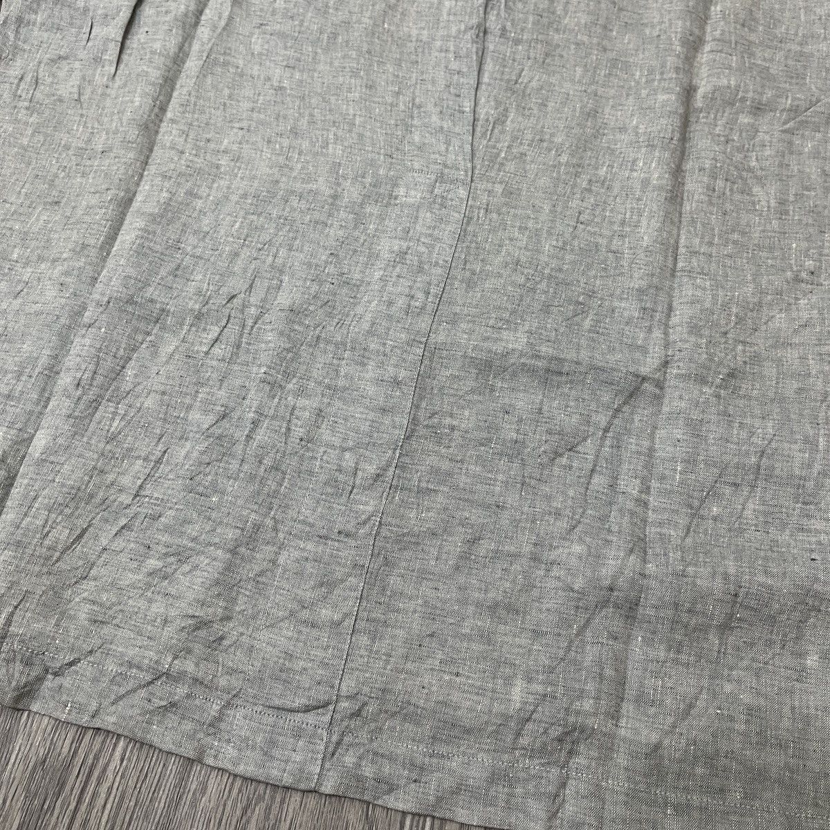 Issey Miyake IM Issey Miyake - Linen Open Collar Shirt Ifsixwasnine Size US L / EU 52-54 / 3 - 10 Thumbnail