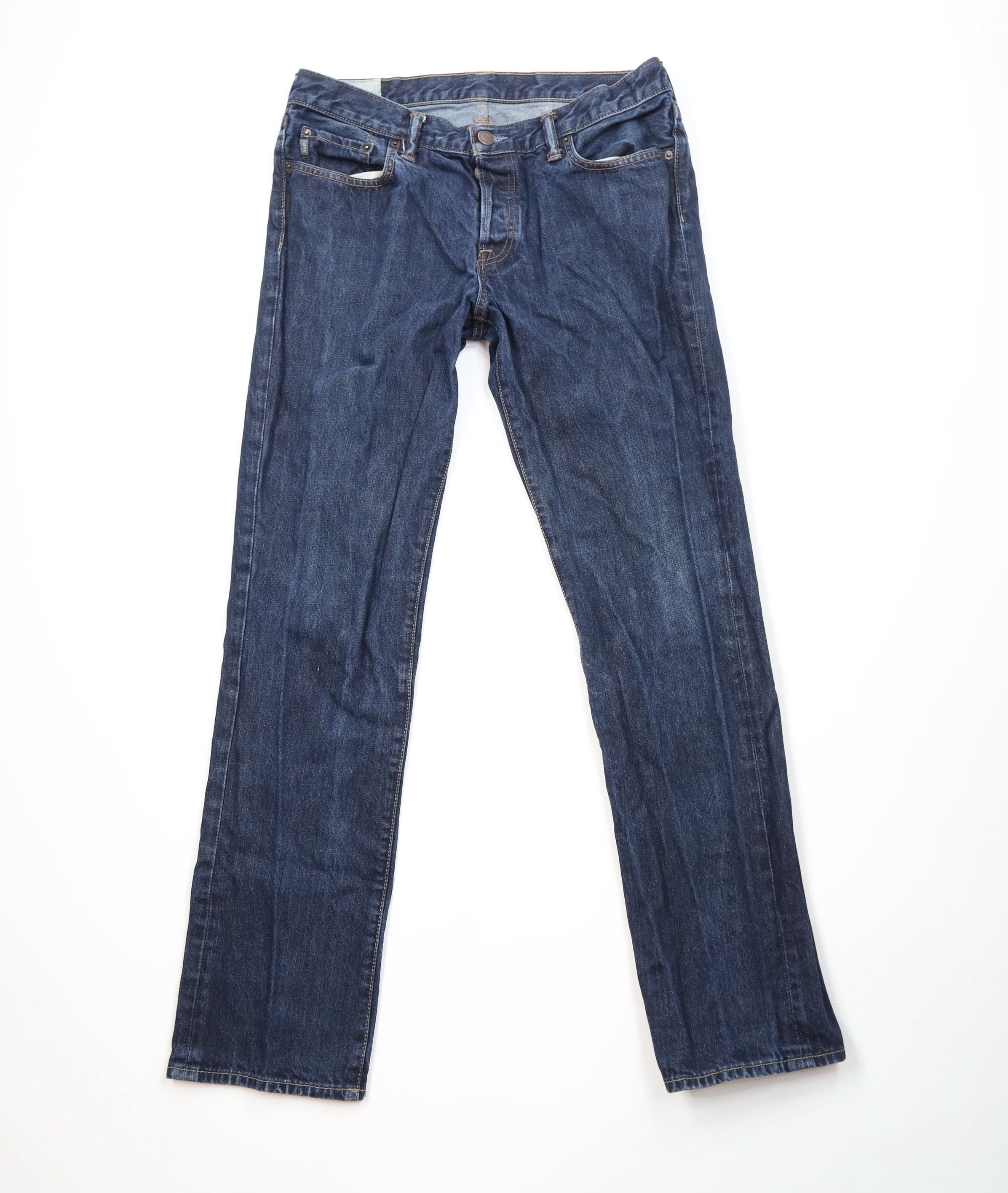 Abercrombie & Fitch Vintage Abercrombie & Fitch Fly Slim Straight Leg Jeans Size US 34 / EU 50 - 1 Thumbnail