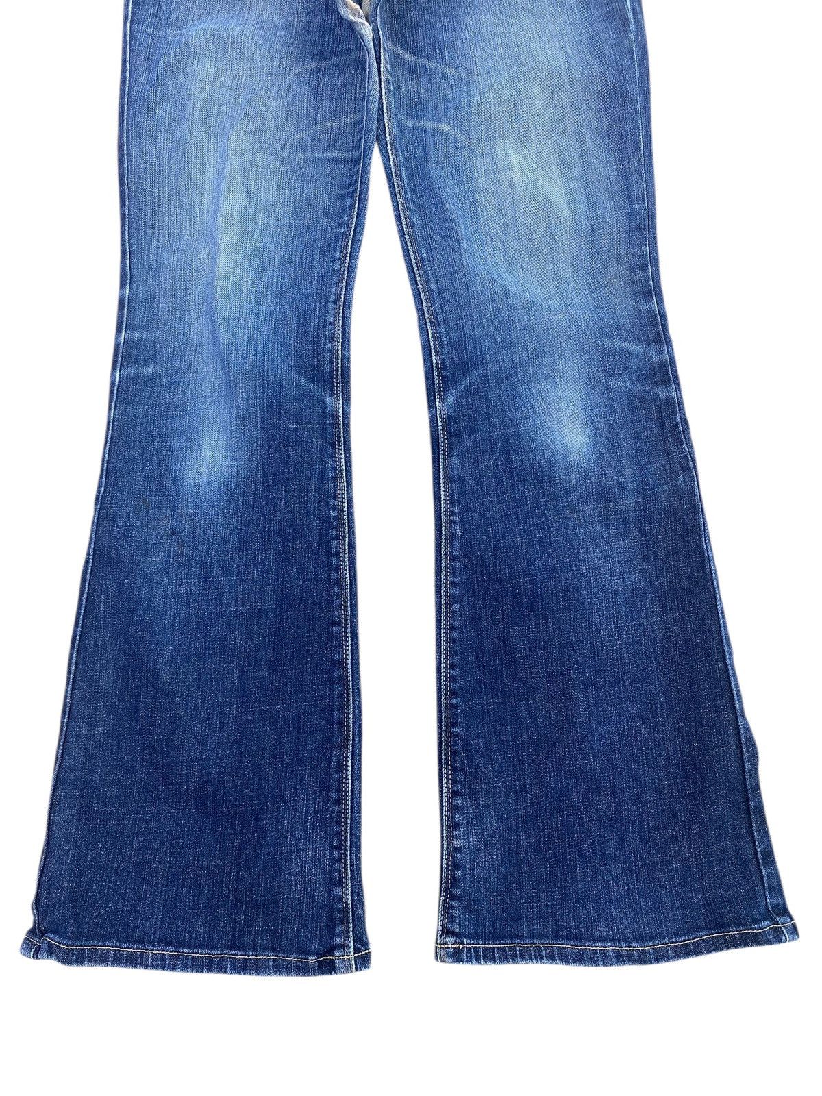 Japanese Brand Japanese Brand Whiskers Faded Wash Style Flare Jeans Size US 28 / EU 44 - 10 Thumbnail