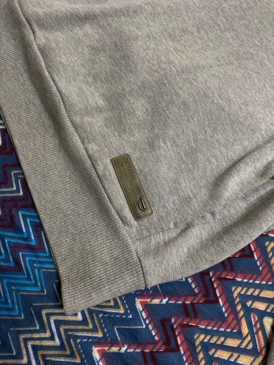 Diesel × Vintage Vintage Diesel Sweatshirt 90s Embroidered Logo Oversized Size US M / EU 48-50 / 2 - 7 Thumbnail
