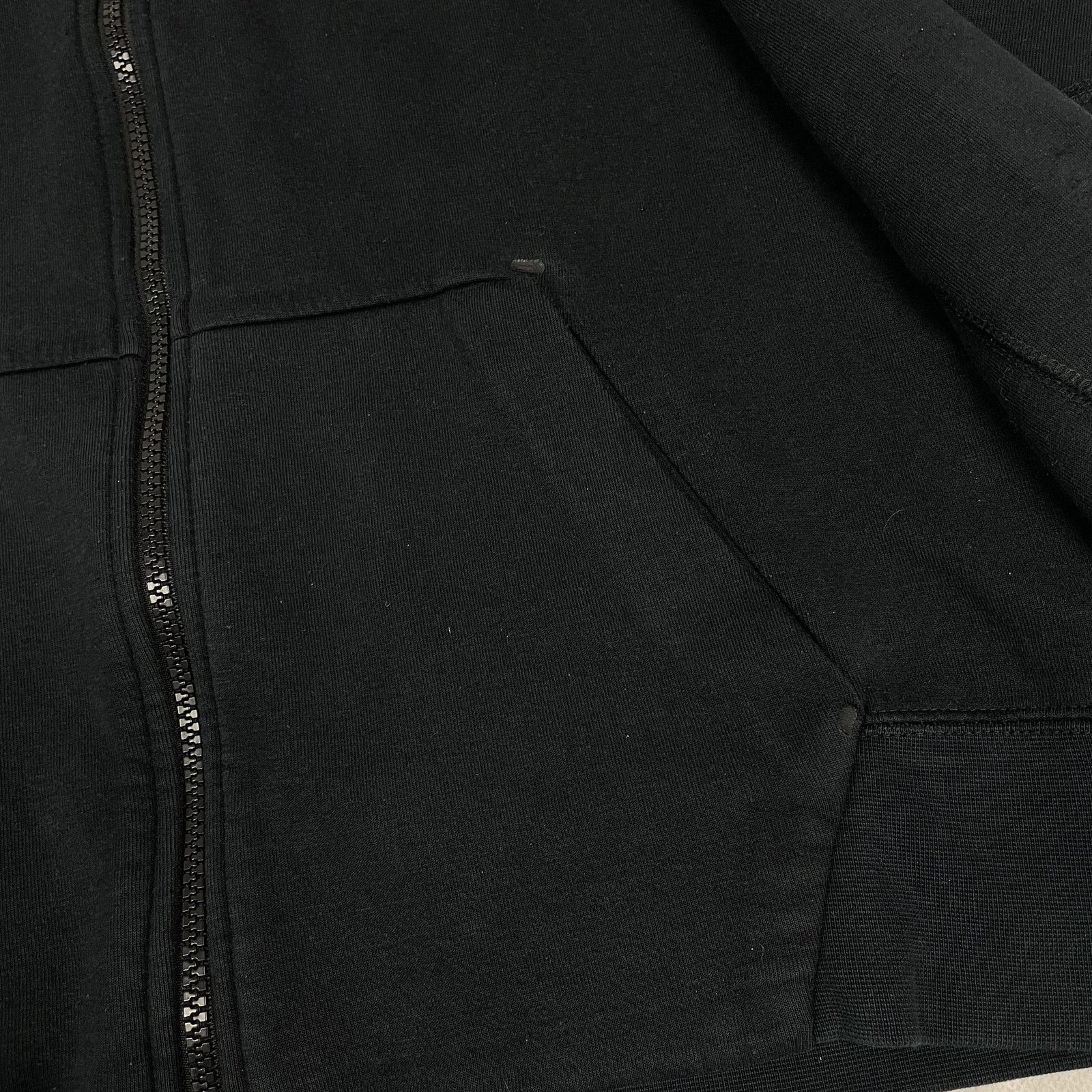 Nike Nike Tech Men's Black Cotton Long Sleeve Full Zip Hoodie M Size US M / EU 48-50 / 2 - 6 Thumbnail