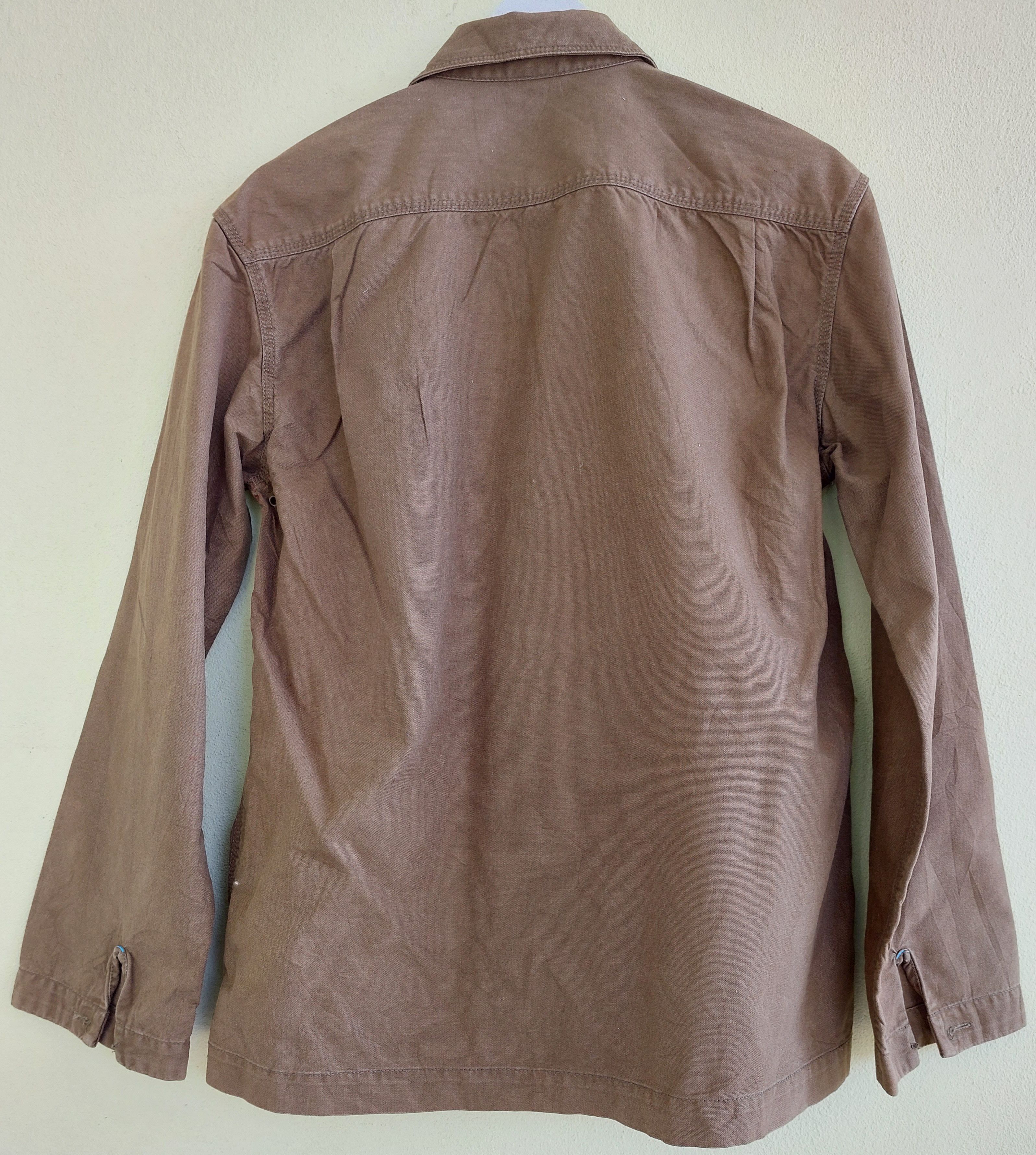 KAVU KAVU cotton canvas open collar jacket Size US L / EU 52-54 / 3 - 8 Thumbnail