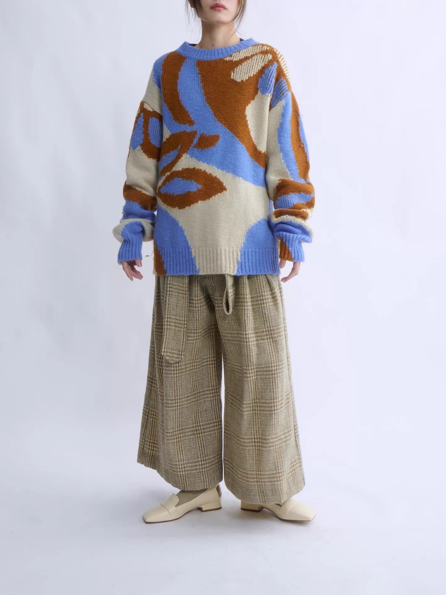 Dries Van Noten Dries Van Noten Abstract Jacquard Wool Sweater S 2020 Size S / US 4 / IT 40 - 3 Thumbnail