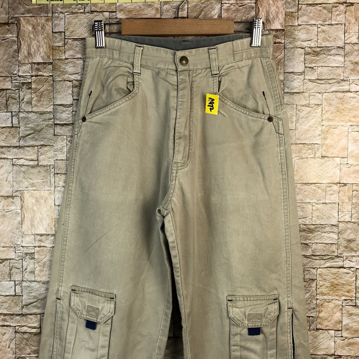 Japanese Brand Japanese Brand Brown Cargo Multipocket Pants #A972 Size US 26 / EU 42 - 5 Thumbnail