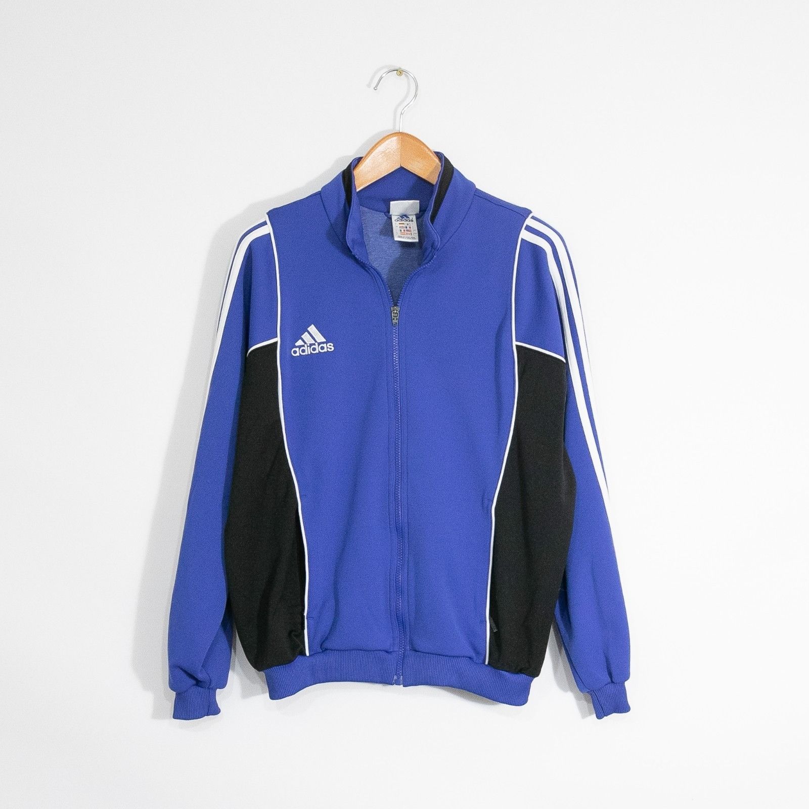 Adidas Vintage 90s Adidas Warm Up Jacket Mens Large Full Zip Soccer Size US L / EU 52-54 / 3 - 1 Thumbnail