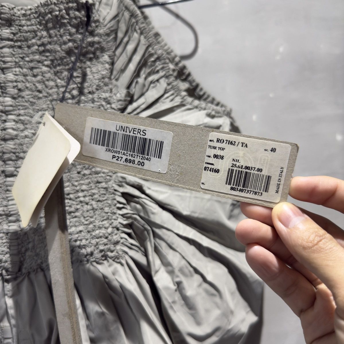 Rick Owens × Rick Owens Drkshdw × Rick Owens Lilies Rick Owens s/s 2013 island tube top Size M / US 6-8 / IT 42-44 - 8 Thumbnail
