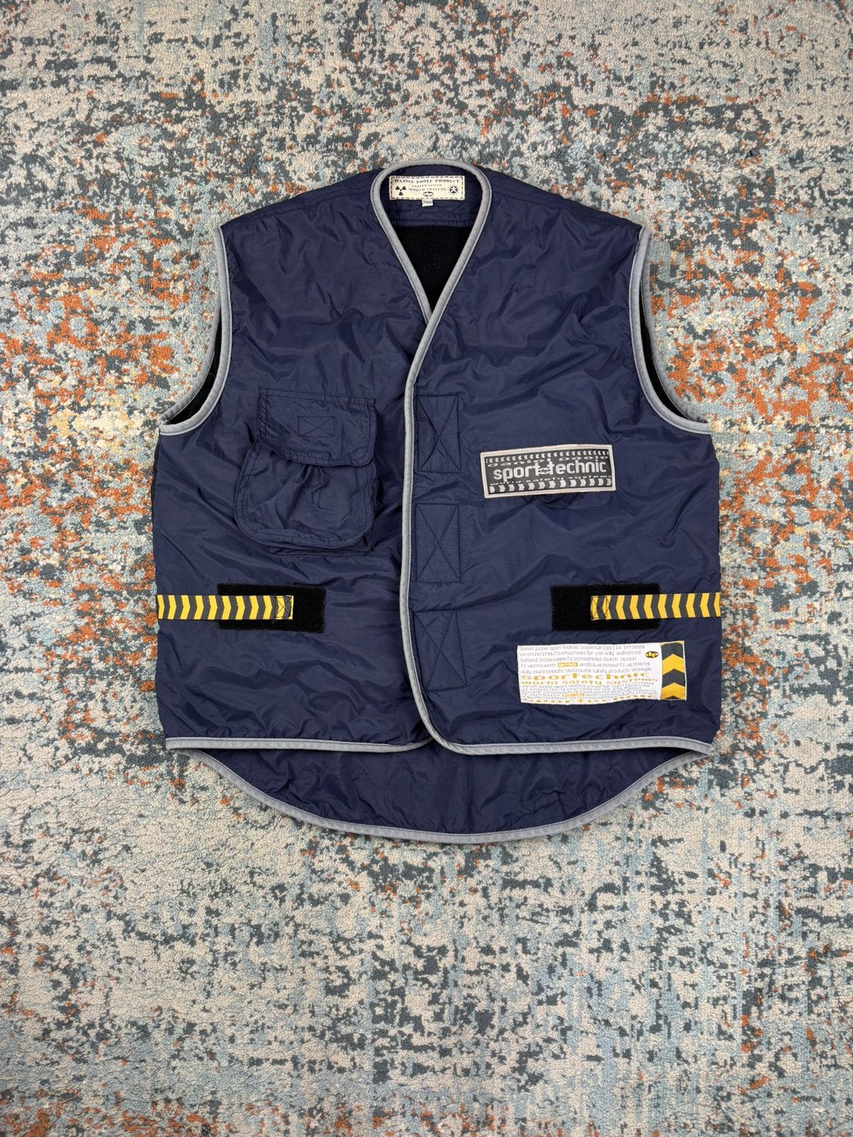 90s Daniel Poole “Sport Technic Vest”① 90s Daniel Poole Rave Vest - blue room