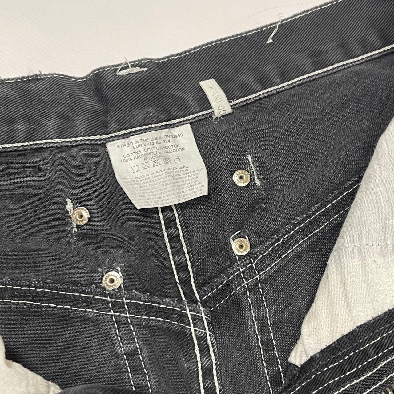 Karl Kani Karl Kani Vintage Tupac Style Denim Pants Y2k 2000s RARE Size US 30 / EU 46 - 8 Thumbnail
