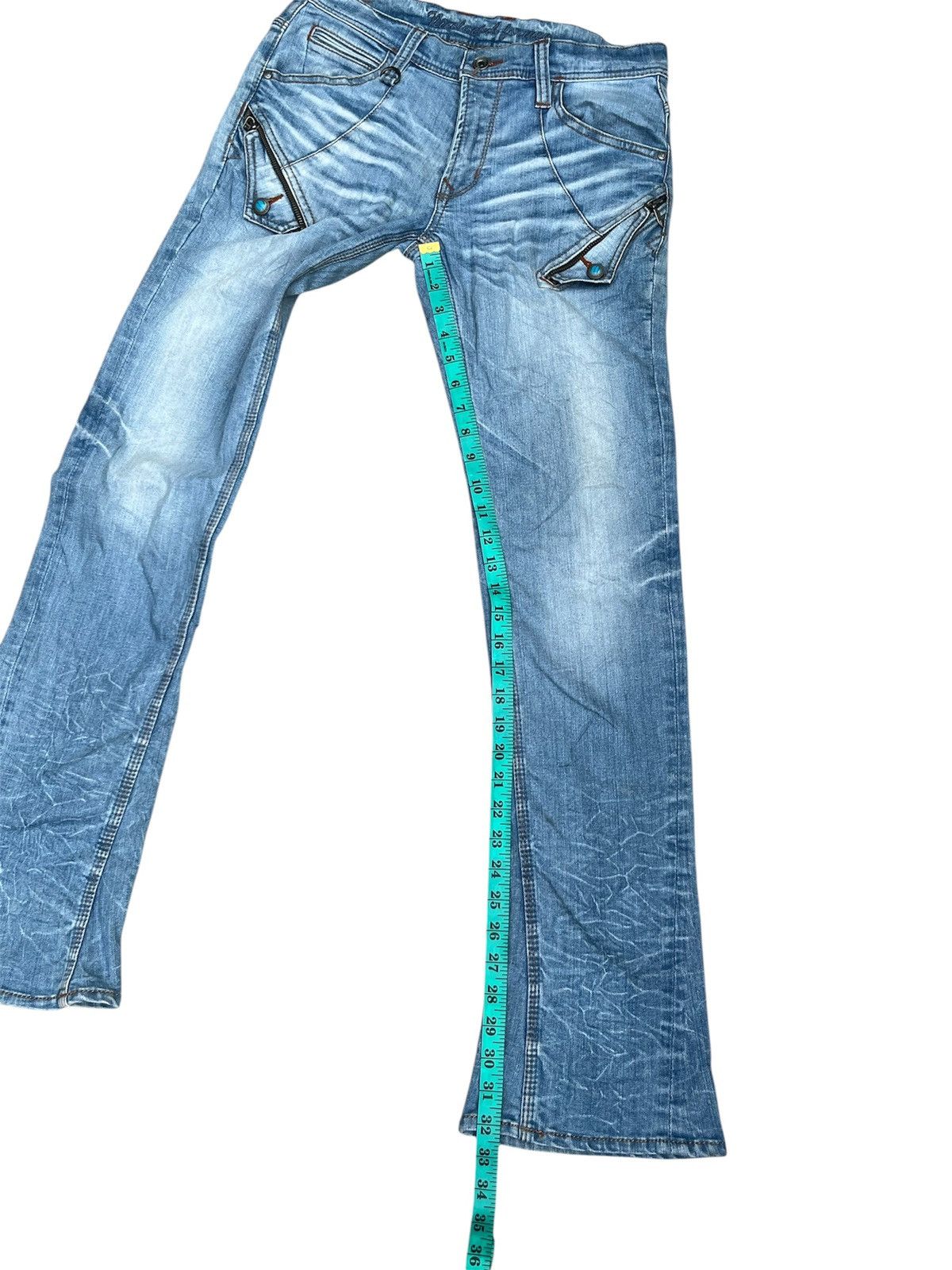 Nicole Club Nicole Club For Men Flare Denim Jeans Y2K Japan Archive Size US 30 / EU 46 - 18 Thumbnail