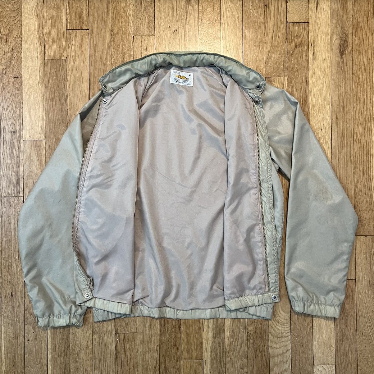 Sears Vintage 90s Sears Jacket Mens Medium Hooded Beige Size US M / EU 48-50 / 2 - 5 Thumbnail