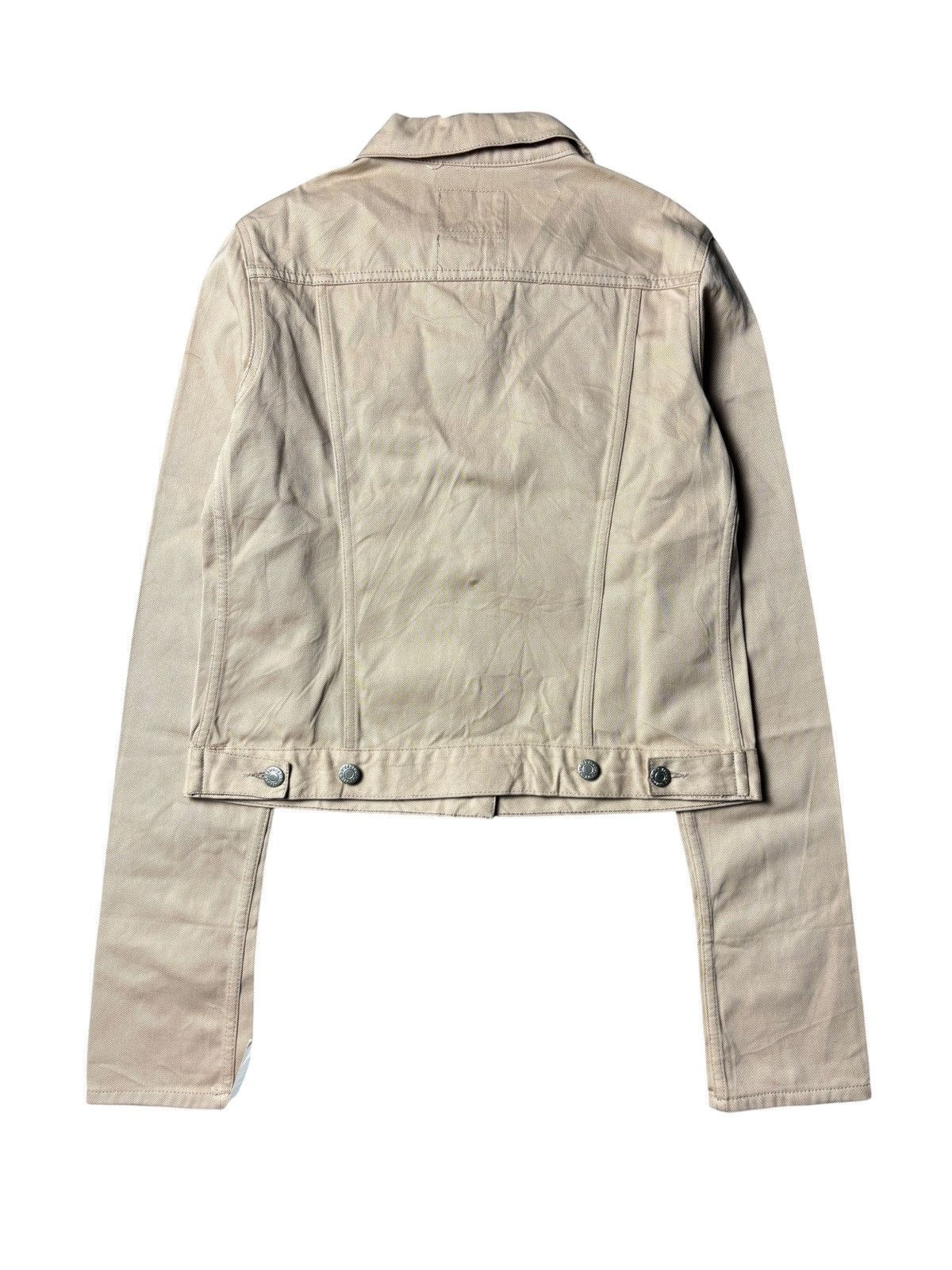 Helmut Lang 1990s Helmut Lang Oversleeve Raw Silk Denim Jacket Deadstock Size US S / EU 44-46 / 1 - 6 Thumbnail