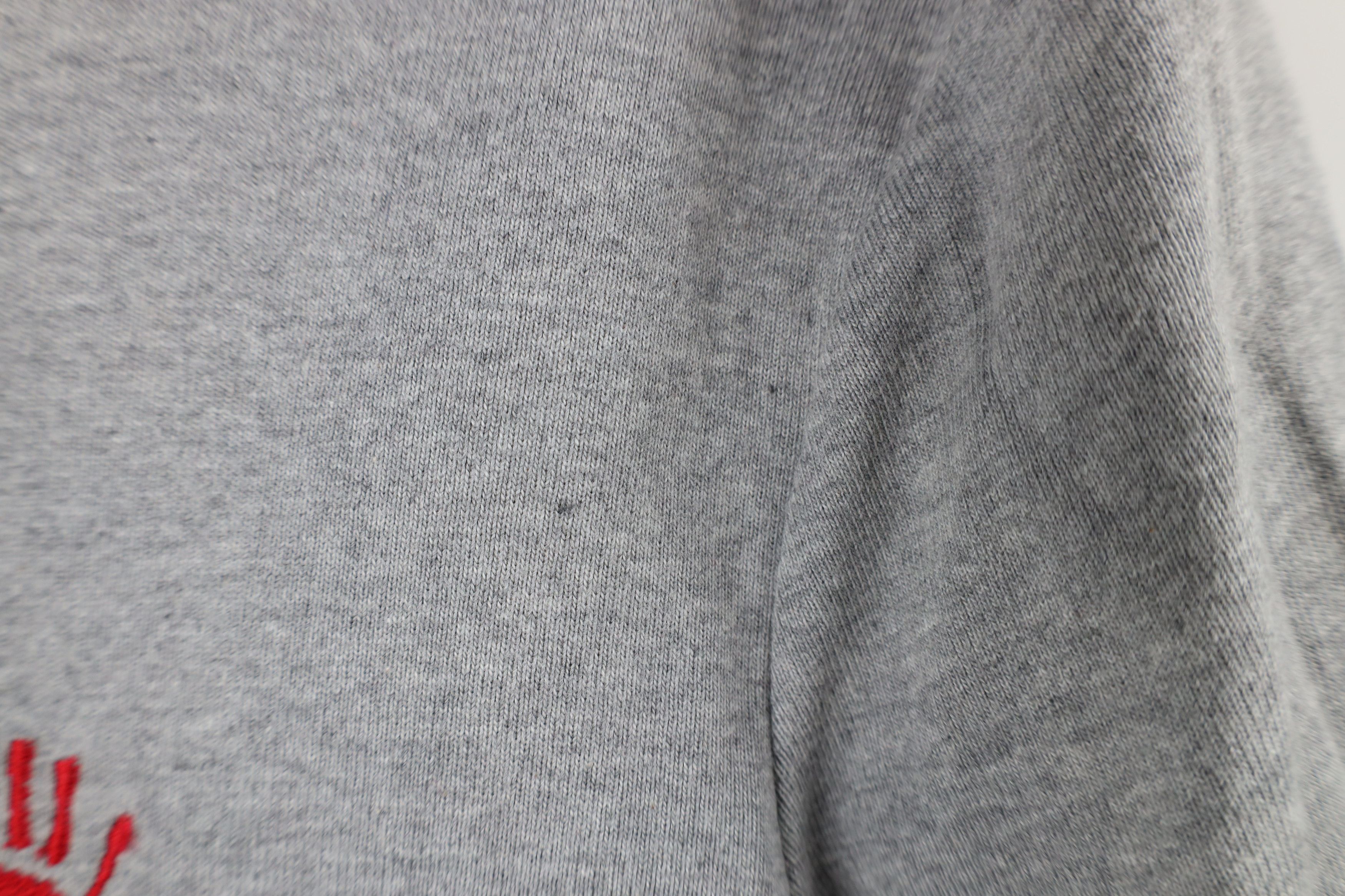 Vintage Vintage 90s Y2K Mudd Babydoll Ribbed Thermal T-Shirt Gray Size L / US 10 / IT 46 - 5 Thumbnail