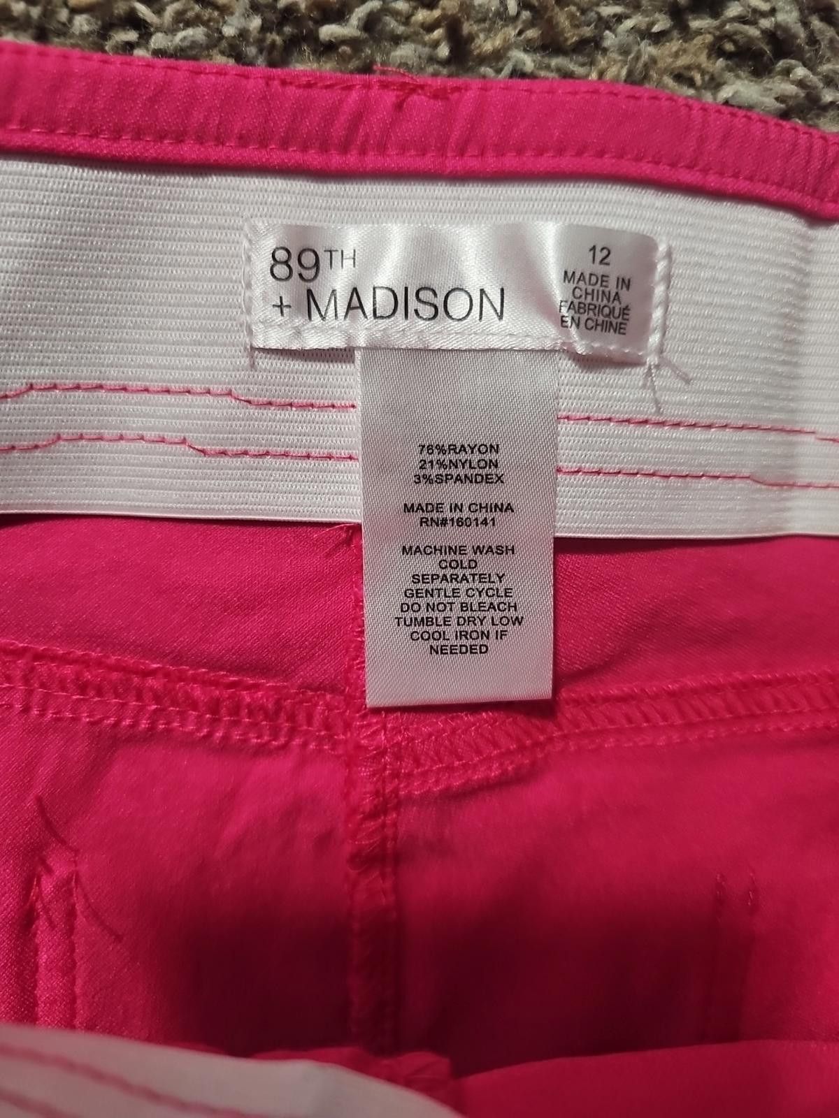 Other 89th + Madison Sz 12 Pink Pants Size 34" / US 12 / IT 48 - 3 Thumbnail