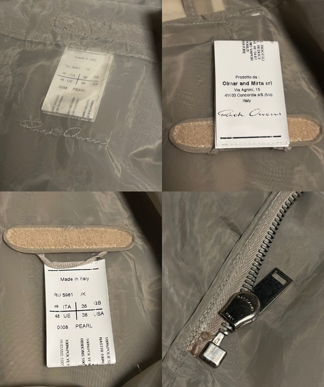 Rick Owens Rick Owens 13ss show sheer webbing fishtail coat Size US M / EU 48-50 / 2 - 8 Thumbnail