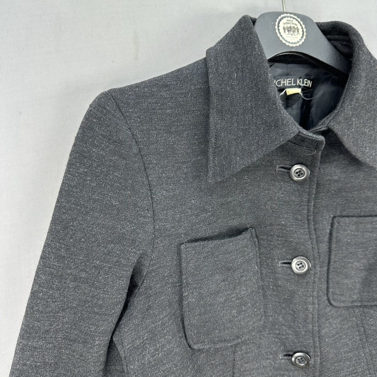 Michel Klein Vintage 80's Michel Klein Archive Wool Jacket for Ladies Size XXS / US 00 / IT 34 - 2 Thumbnail