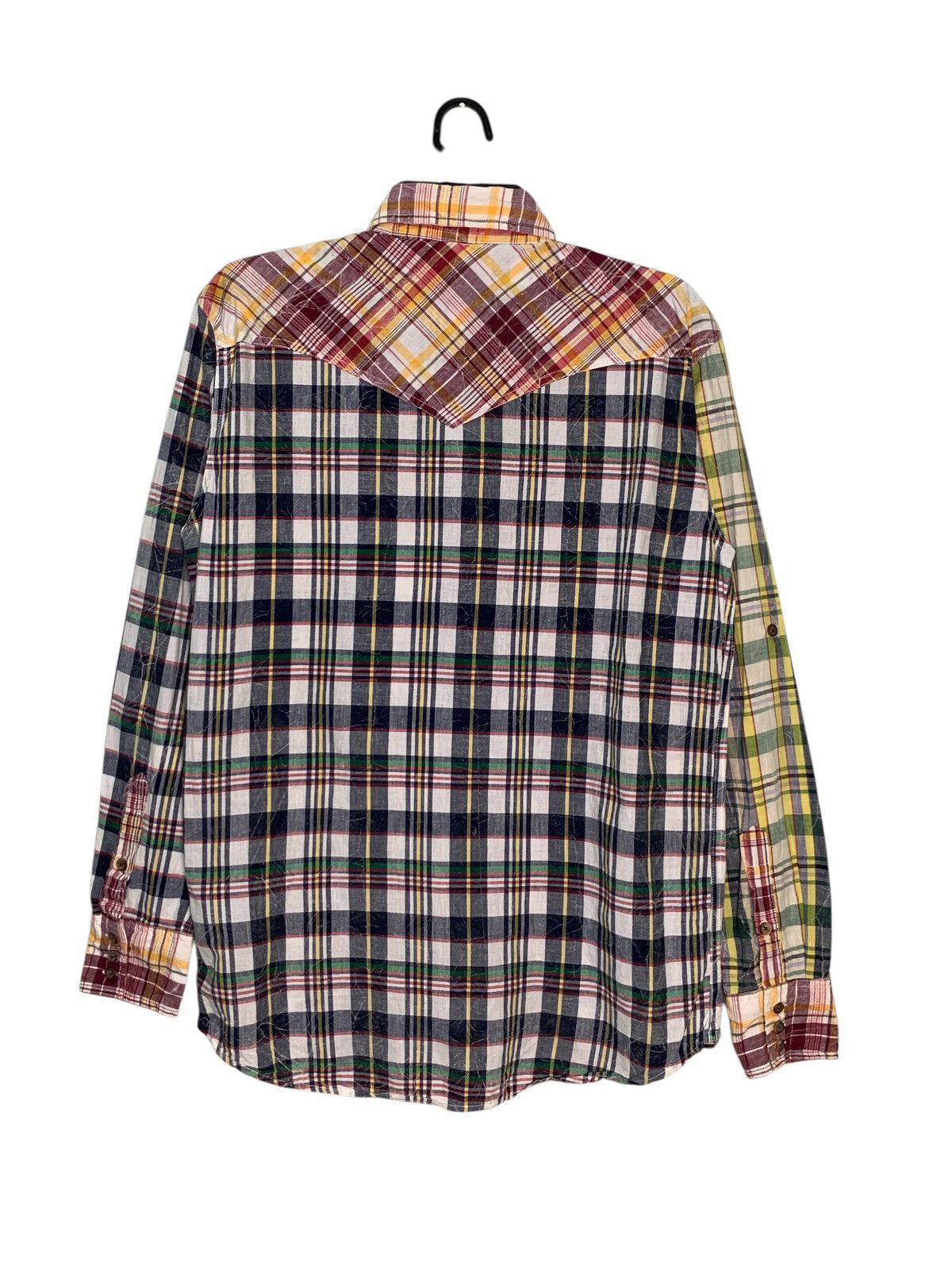 Japanese Brand Rare Design Power To The People Button Ups Western Shirts Size L / US 10 / IT 46 - 2 Thumbnail