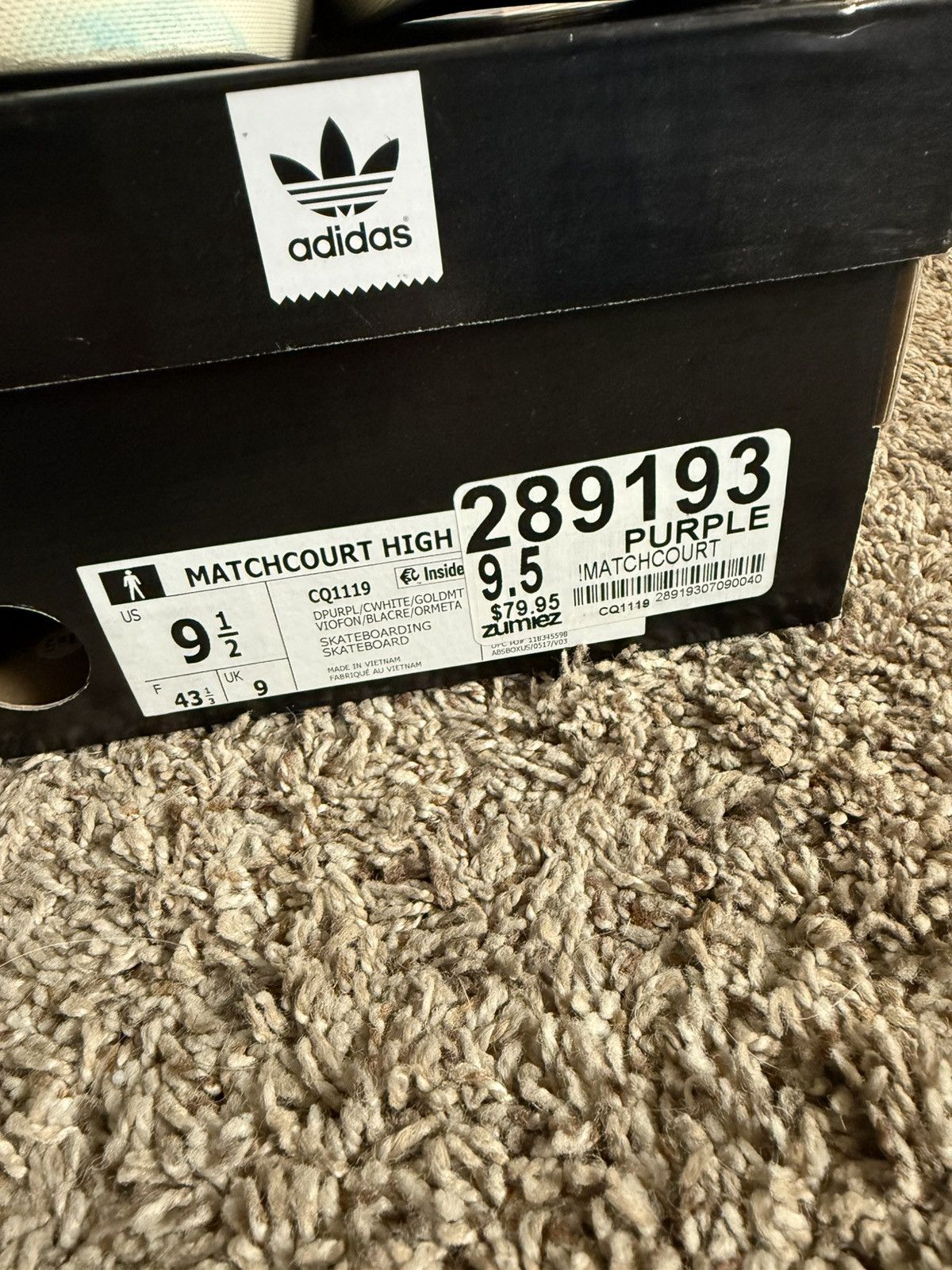Adidas ADIDAS X Nakel Smith Velvet Adidas Matchcourt Size US 9.5 / EU 42-43 - 6 Thumbnail