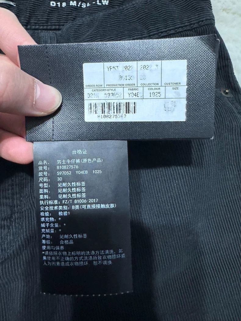 Yves Saint Laurent saint laurent Corduroy Jeans 2501-Nextarrow Size US 30 / EU 46 - 2 Thumbnail