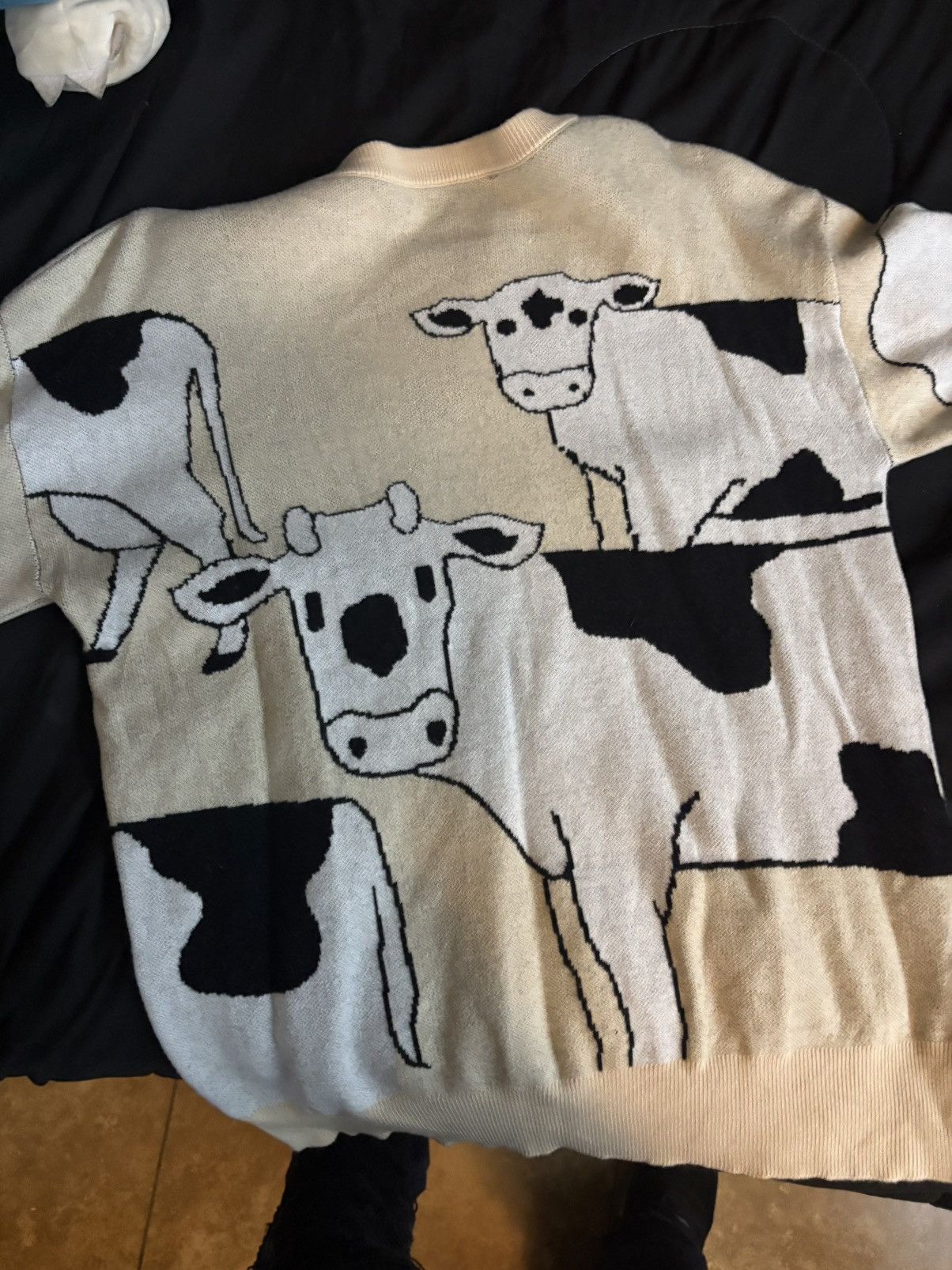 Vintage Cow sweater Size S / US 4 / IT 40 - 2 Thumbnail
