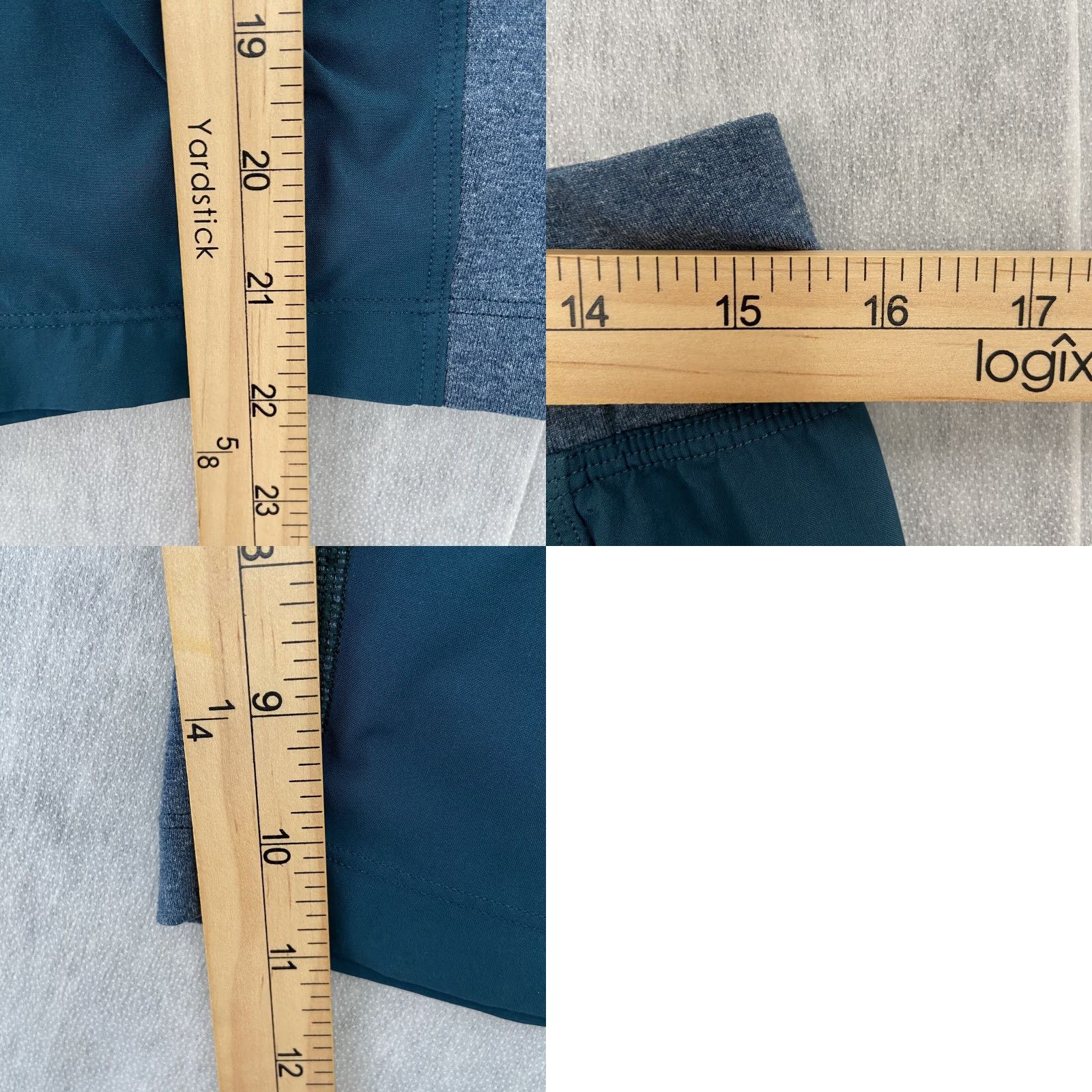 Lululemon VINTAGE Lululemon Mens Shorts Adult Large Activewear Aegean Blue Athletic Pockets Size US 33 - 8 Thumbnail
