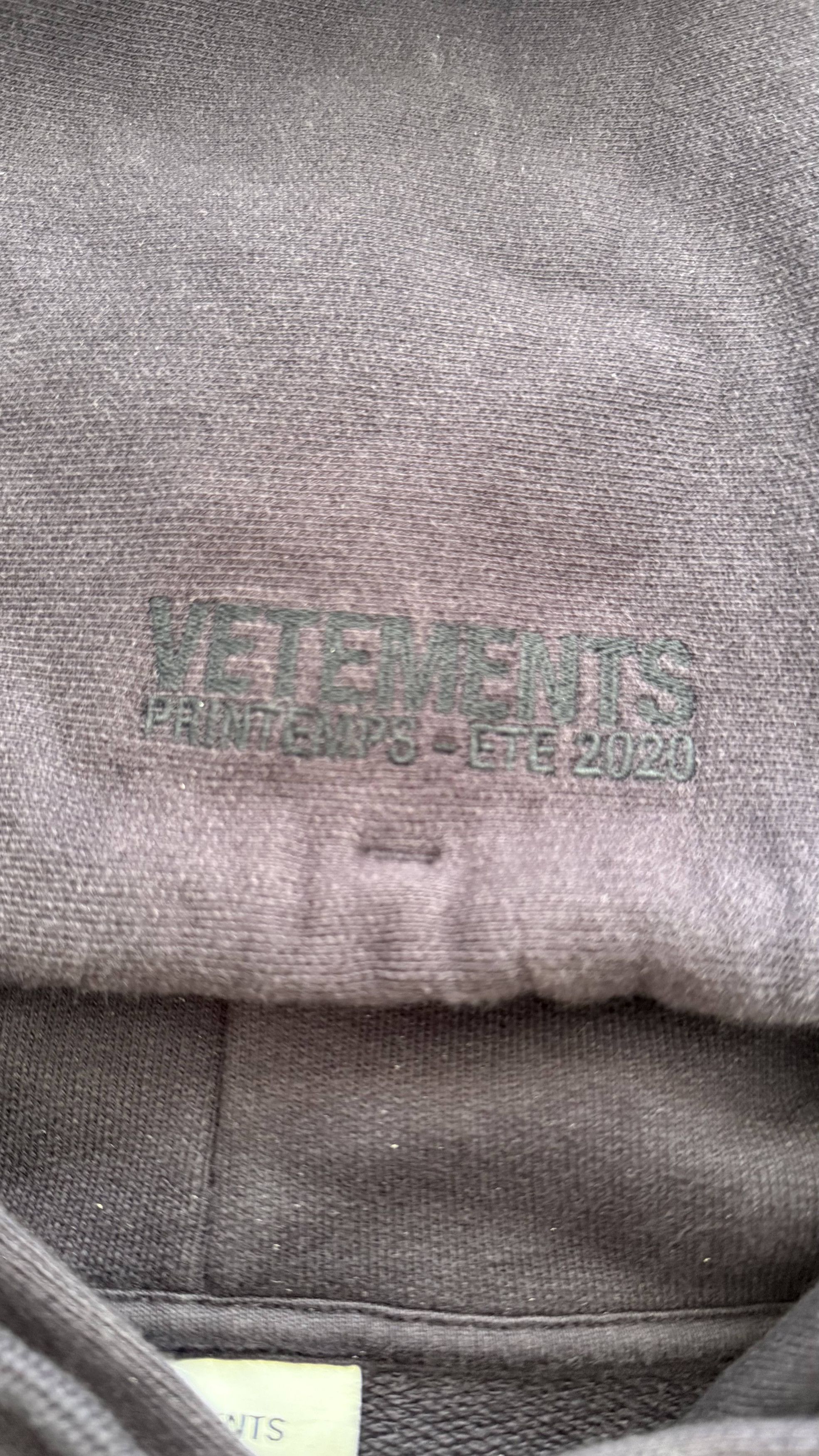 Vetements Vetements Anarchy Shipping Label Hoodie AW20 Size US S / EU 44-46 / 1 - 2 Thumbnail