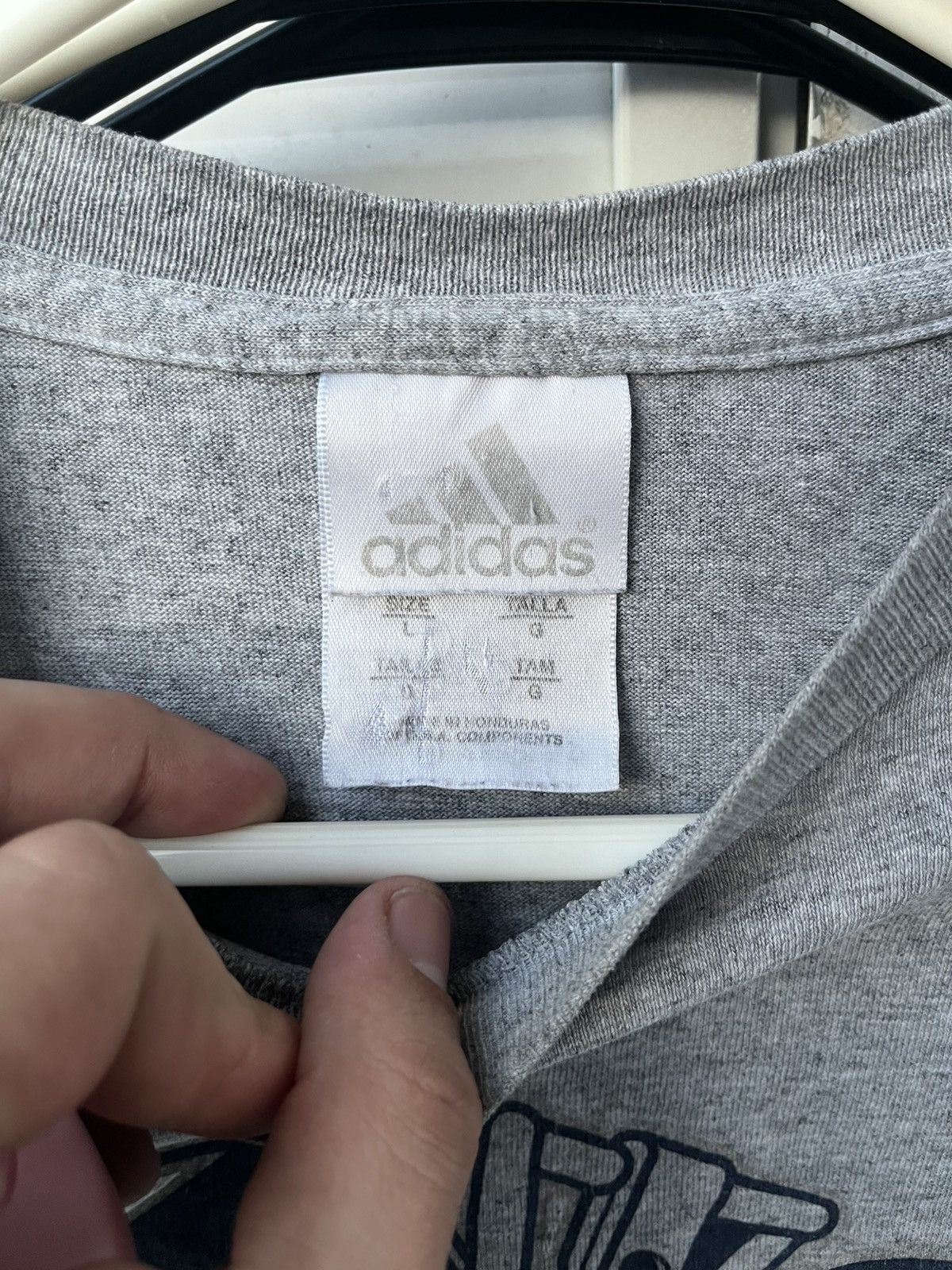 Other Vintage Notre Dame x Adidas Long Sleeve T shirt Size US L / EU 52-54 / 3 - 3 Thumbnail