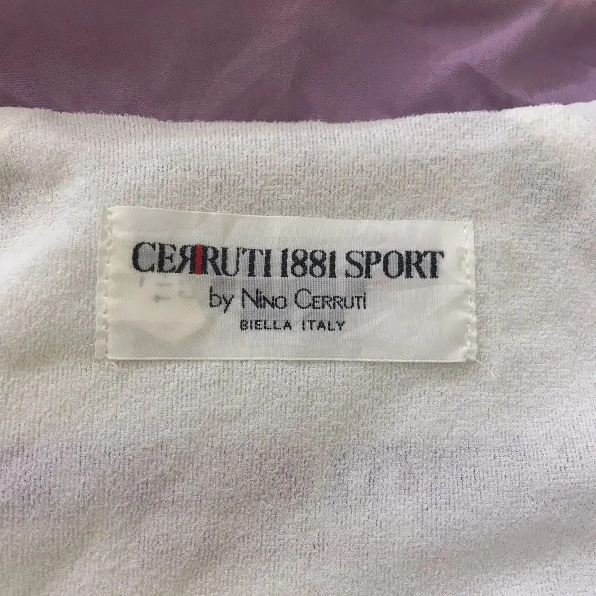 Cerruti 1881 × Vintage Vintage CERRUTI 1881 SPORT Biela Italy Outdoor Tennis Jacket Size L / US 10 / IT 46 - 6 Thumbnail