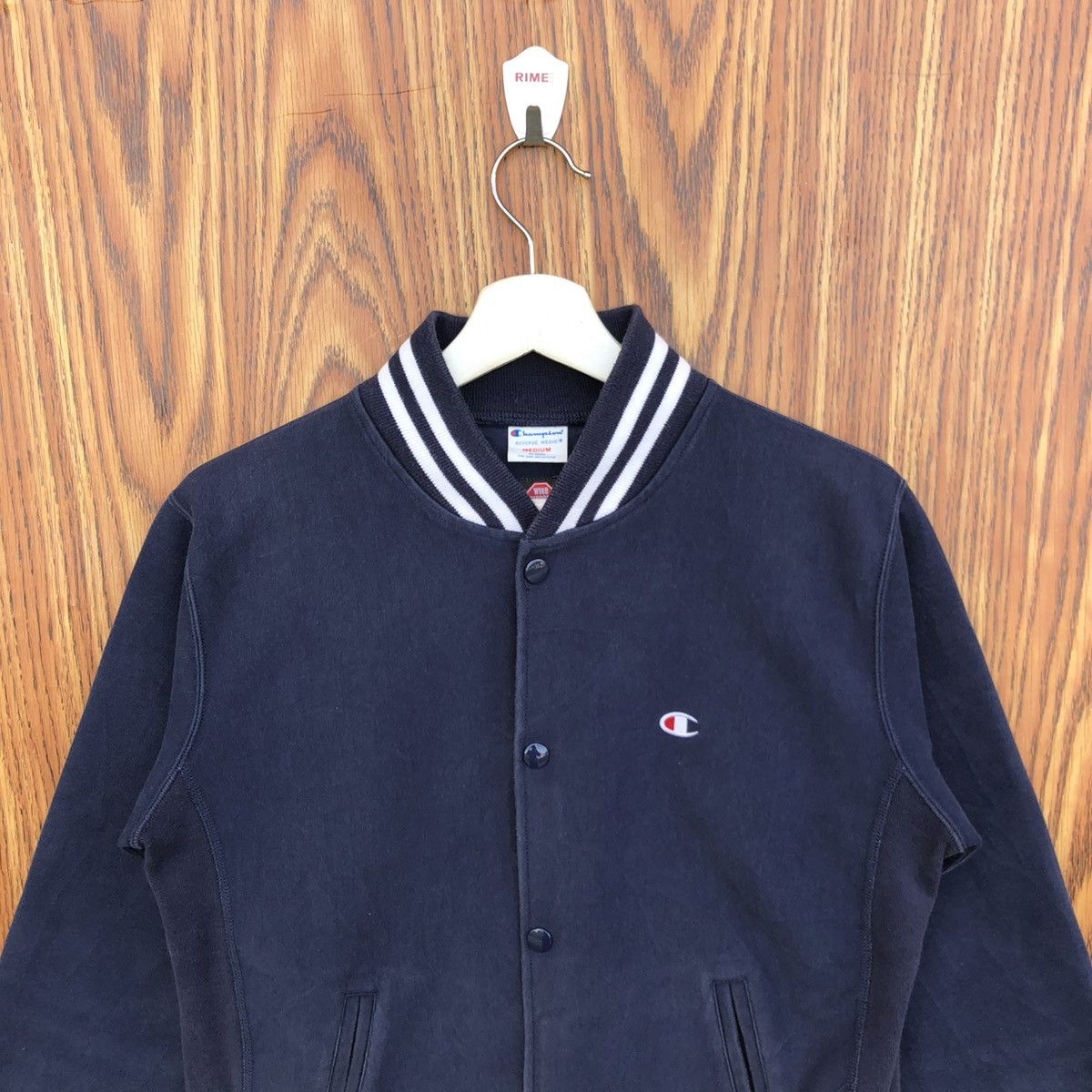 Champion Champion Reverse Weave Varsity Jacket Size M / US 6-8 / IT 42-44 - 3 Thumbnail
