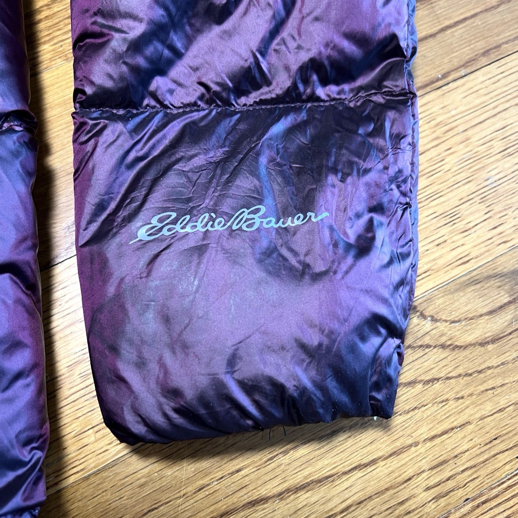 Eddie Bauer Eddie Bauer Jacket Women’s Size Small Maroon Luna Peak Down Parka Puffer EB550 Size S / US 4 / IT 40 - 4 Thumbnail