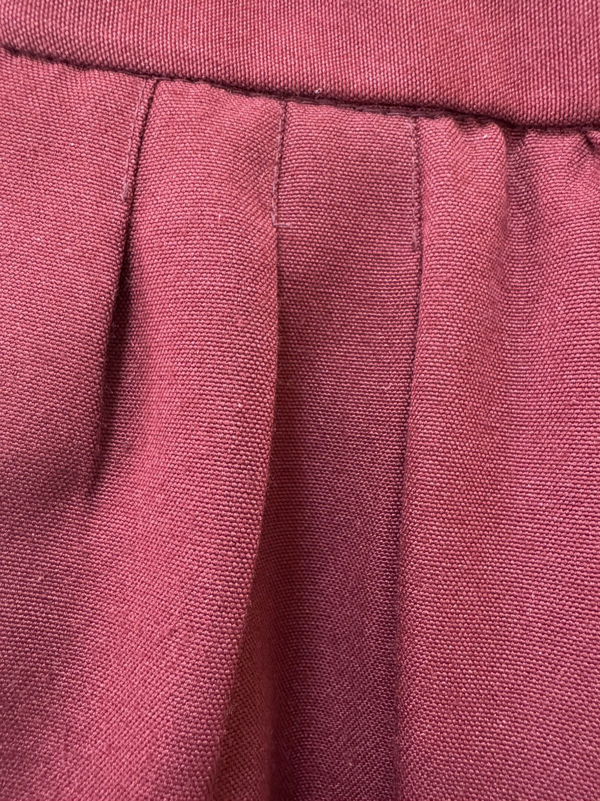 Vintage Women’s S handmade tailored 3 piece vintage burgundy set Size 32" / US 10 / IT 46 - 4 Thumbnail