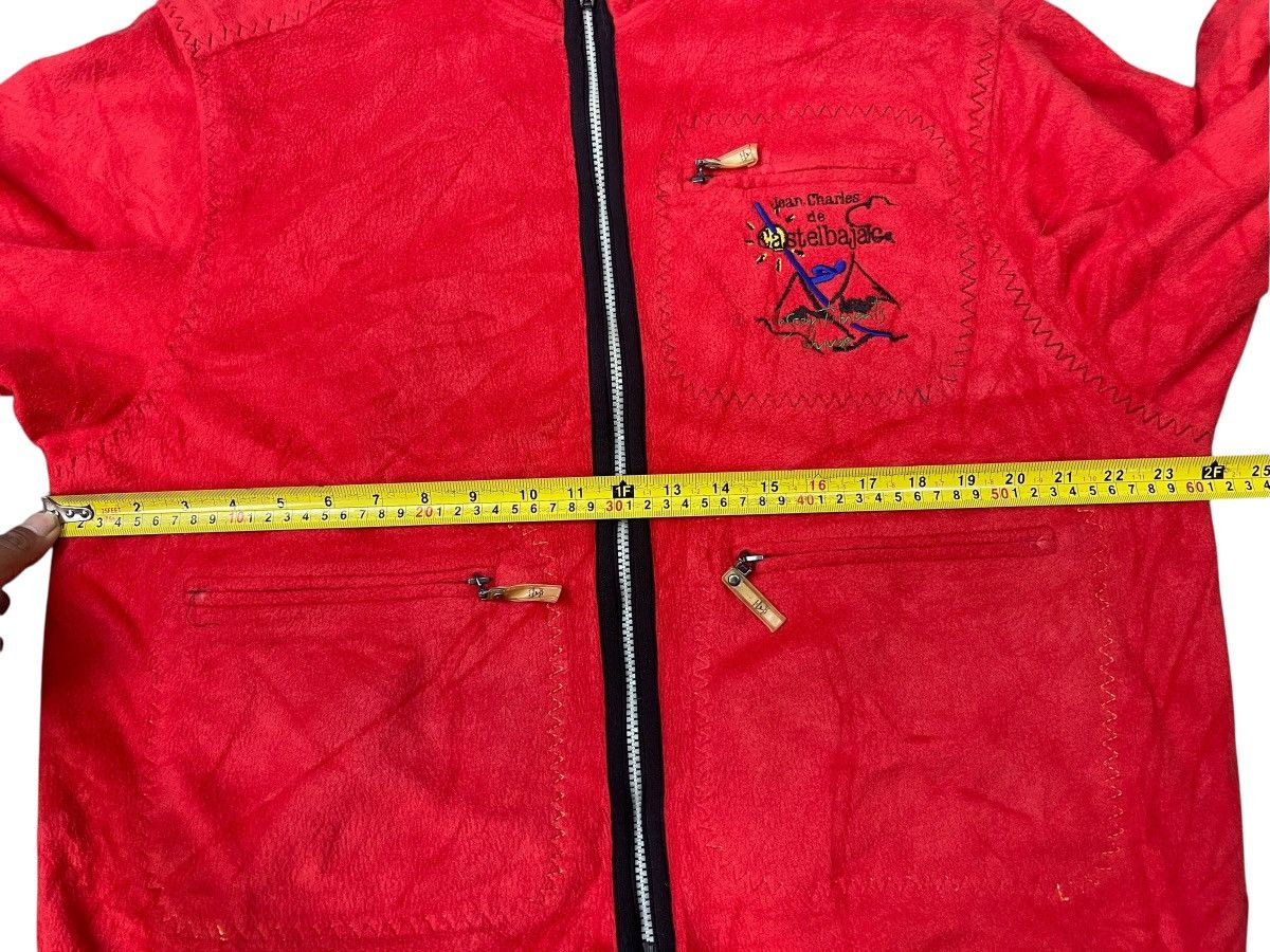 Jean Charles De Castelbajac Vintage Jean Charles De Castlebajac Fleece Jacket Size US M / EU 48-50 / 2 - 6 Thumbnail