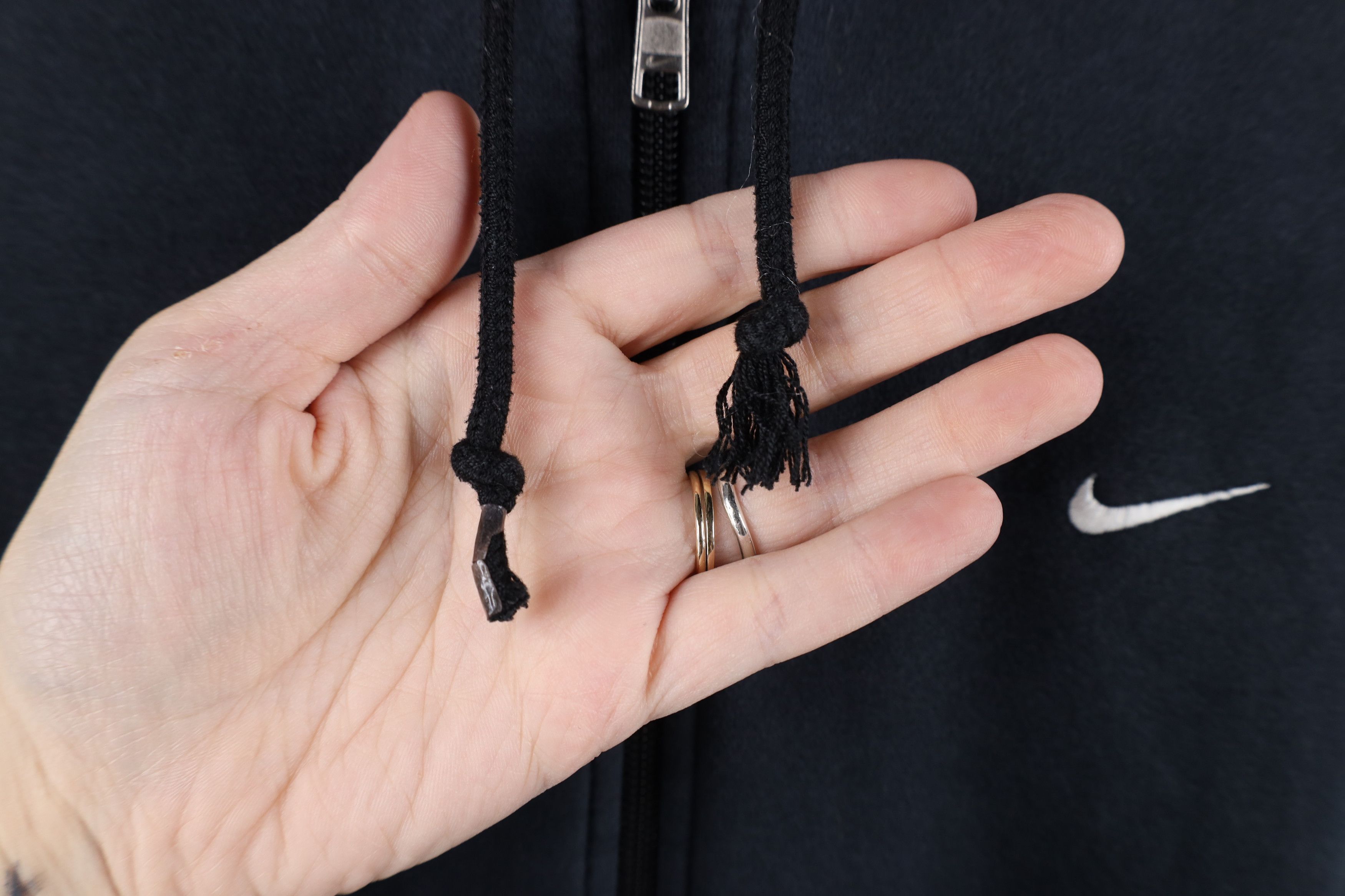 Nike Vintage Y2K Nike Travis Scott Mini Swoosh Zip Hoodie Size M / US 6-8 / IT 42-44 - 4 Thumbnail