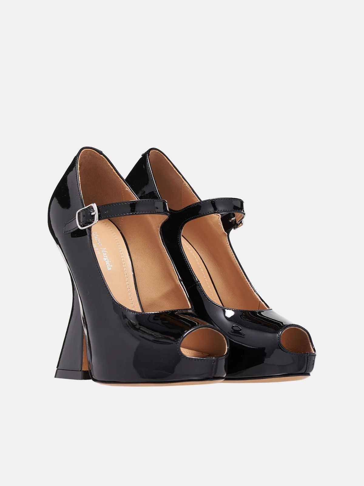 Maison Margiela Margiela Runway patent platform heel Size US 7 / IT 37 - 9 Thumbnail