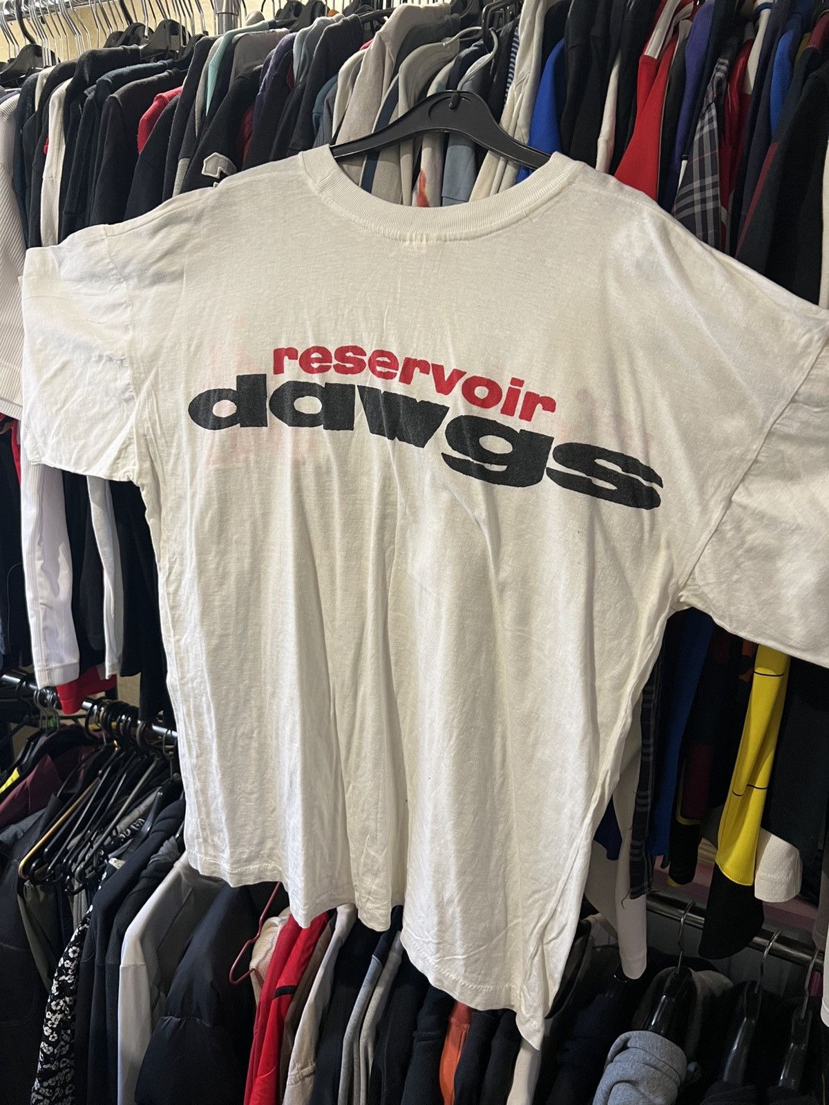 Band Tees VINTAGE SINGLE STITCH RESERVOIR DOGS MOVIE PROMO AOP T SHIRT Size US XL / EU 56 / 4 - 2 Thumbnail