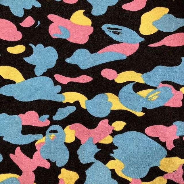 Bape BAPE Multi Camo Full Zip Hoodie Cotton Candy Camo APE NIGO Size M / US 6-8 / IT 42-44 - 2 Thumbnail