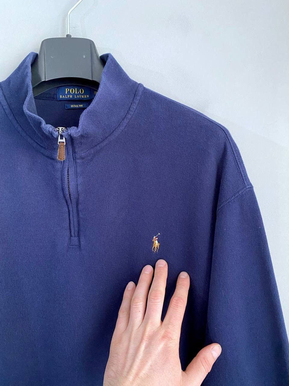 Polo Ralph Lauren Polo Ralph Lauren Double Knit Jaquard Half Zip Sweater, XXL Size US XXL / EU 58 / 5 - 3 Thumbnail