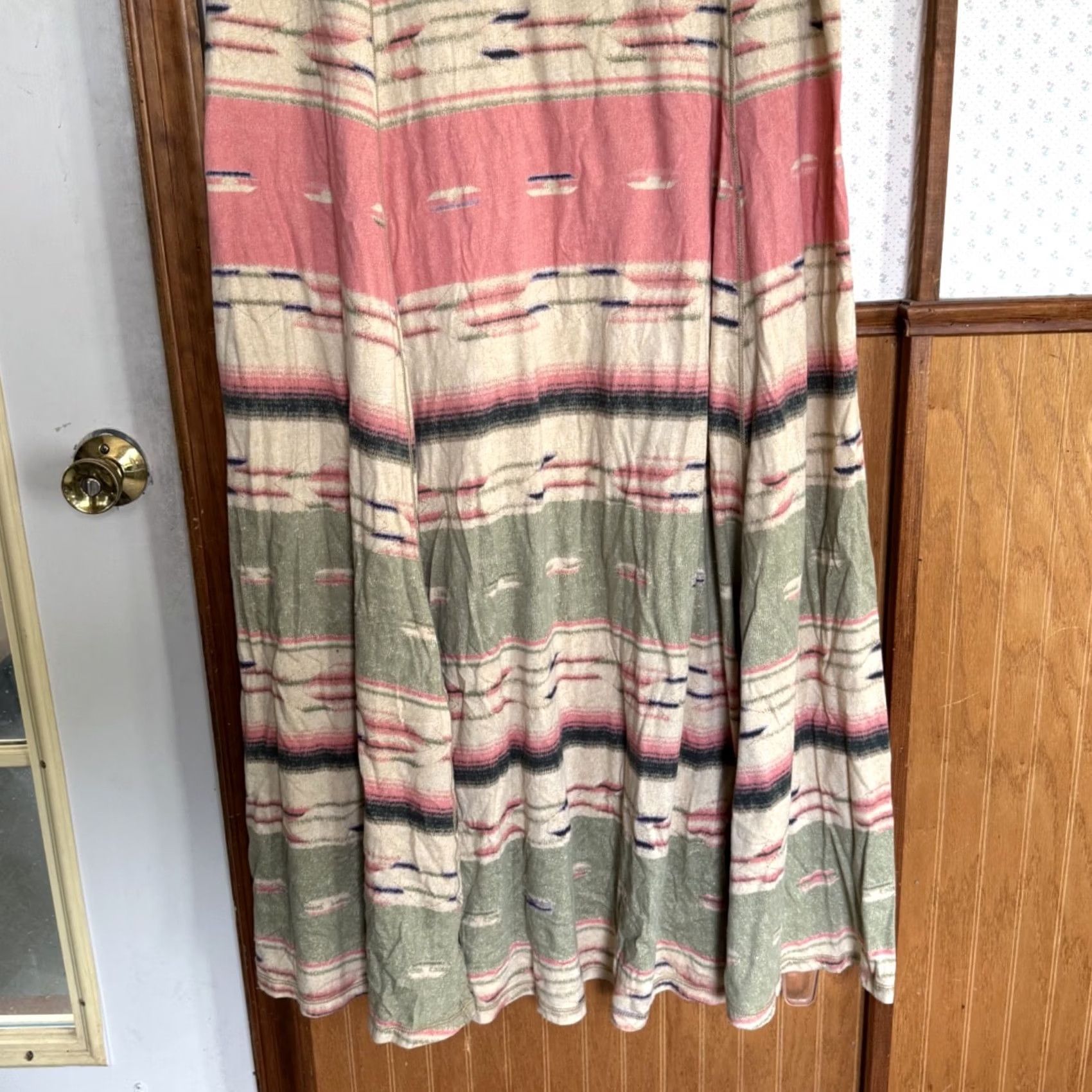 Ralph Lauren Lauren Ralph Lauren Maxi Dress Womens Large Southwestern Aztec Cowgirl Boho Long Dress Size L / US 10 / IT 46 - 7 Thumbnail