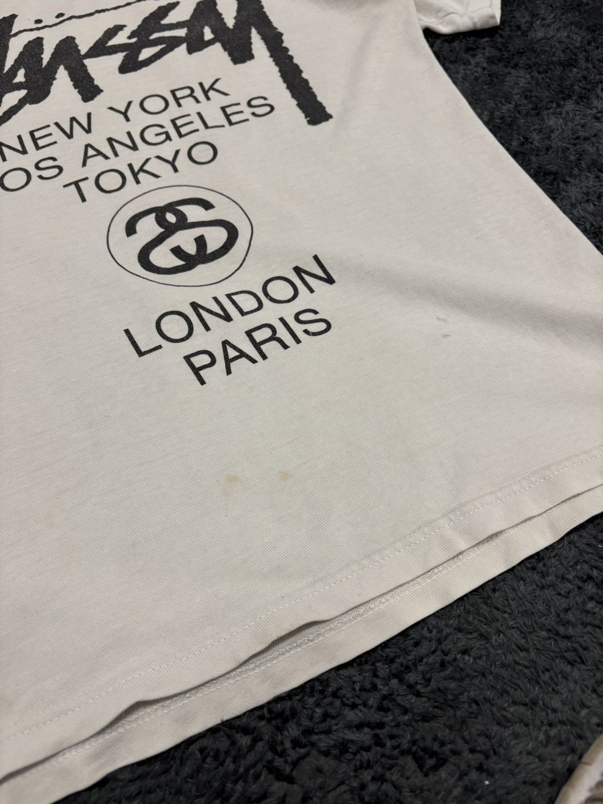Stussy Vintage Stussy International Logo Tee Size US M / EU 48-50 / 2 - 3 Thumbnail