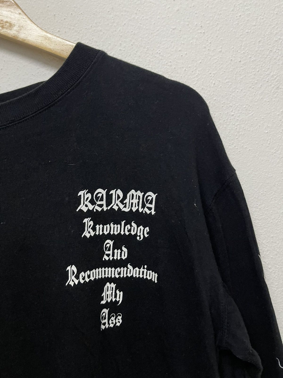 Japanese Brand 2000s KARMA DRAGON FLAME SLEEVE RARE DESIGN Size US S / EU 44-46 / 1 - 12 Thumbnail
