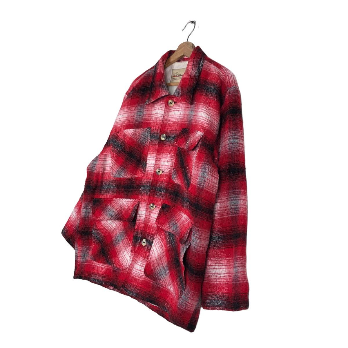 Flannel 🔥Vtg Flannel Shirt Jacket Tartan Design Japan Issey Miyake Size US M / EU 48-50 / 2 - 2 Thumbnail