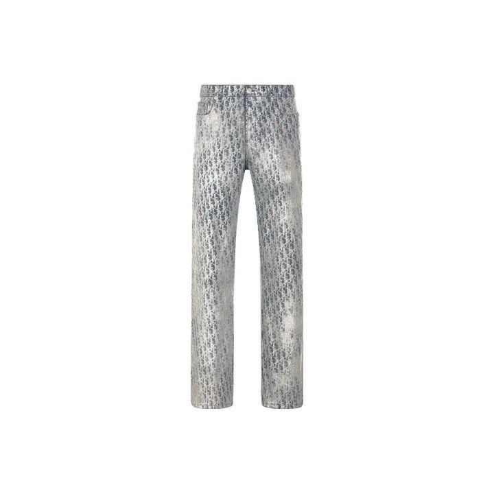 Dior Dior Oblique Logo Denim Pants for Men 0079-2507