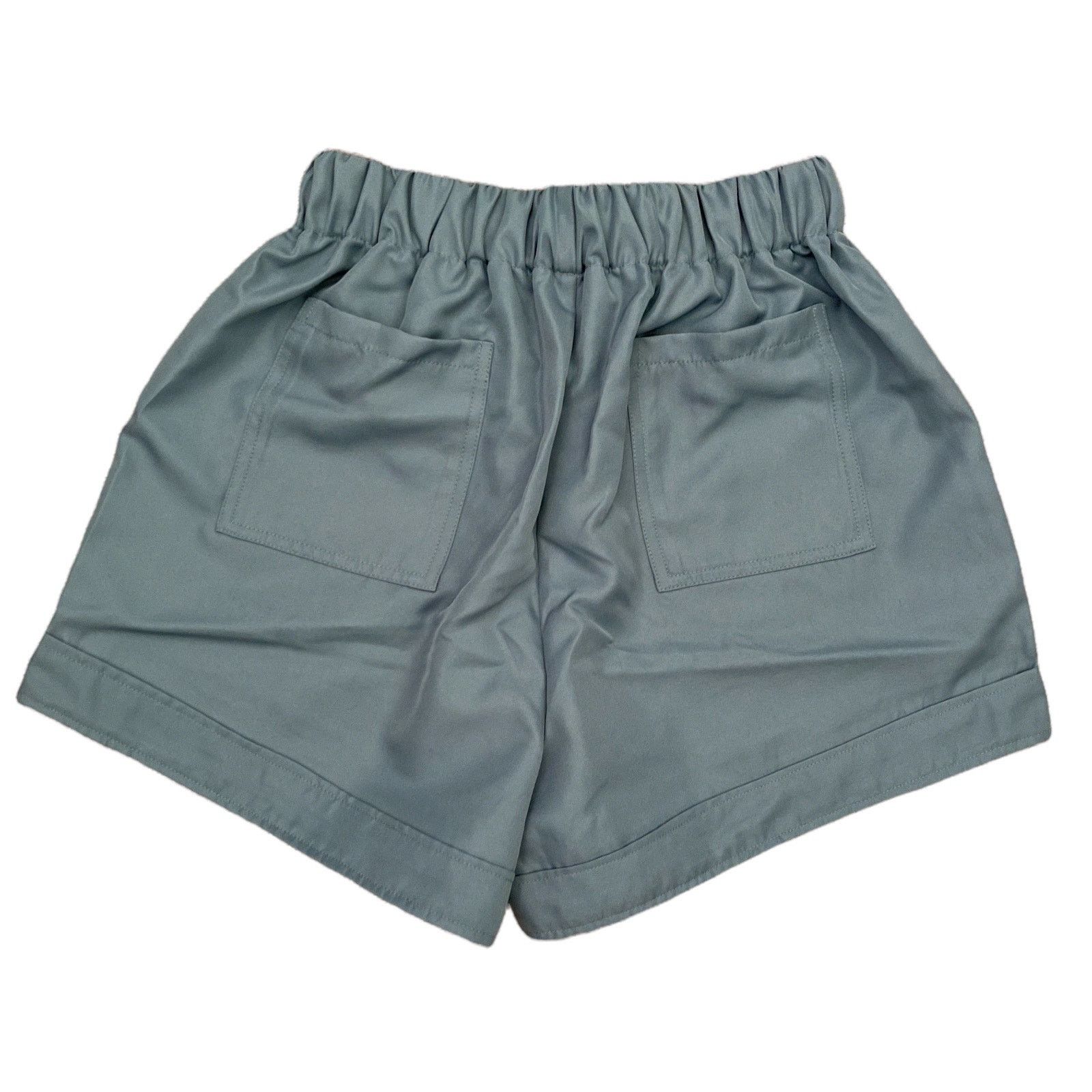 Other Zenana Blue Gray Drawstring Shorts Size Small Size 27" / US 4 / IT 40 - 6 Thumbnail