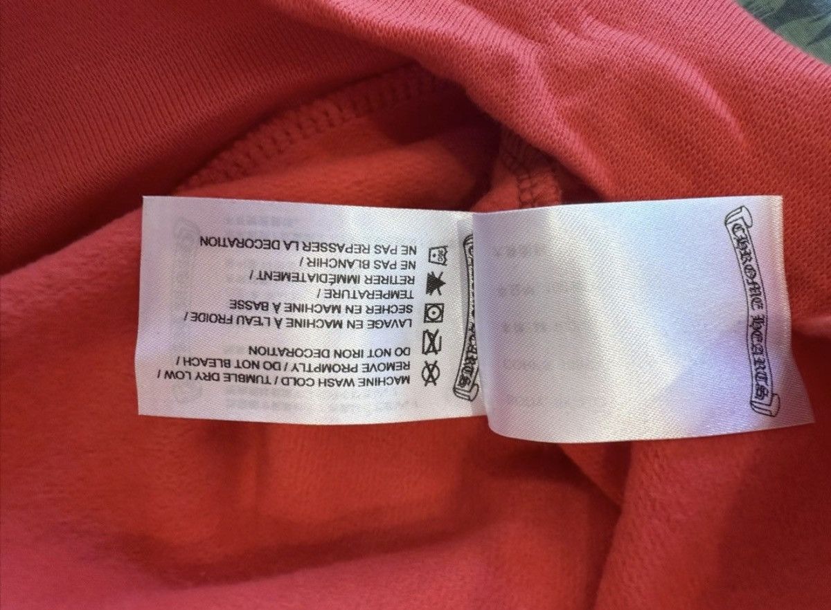 Chrome Hearts Chrome Hearts Red “Scroll” Hoodie Size US L / EU 52-54 / 3 - 6 Thumbnail