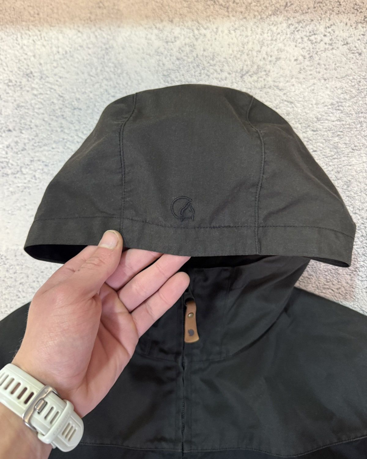 Fjallraven Fjallraven Stina Jacket Womens M Black G1000 Outdoor Hooded Size M / US 6-8 / IT 42-44 - 7 Thumbnail